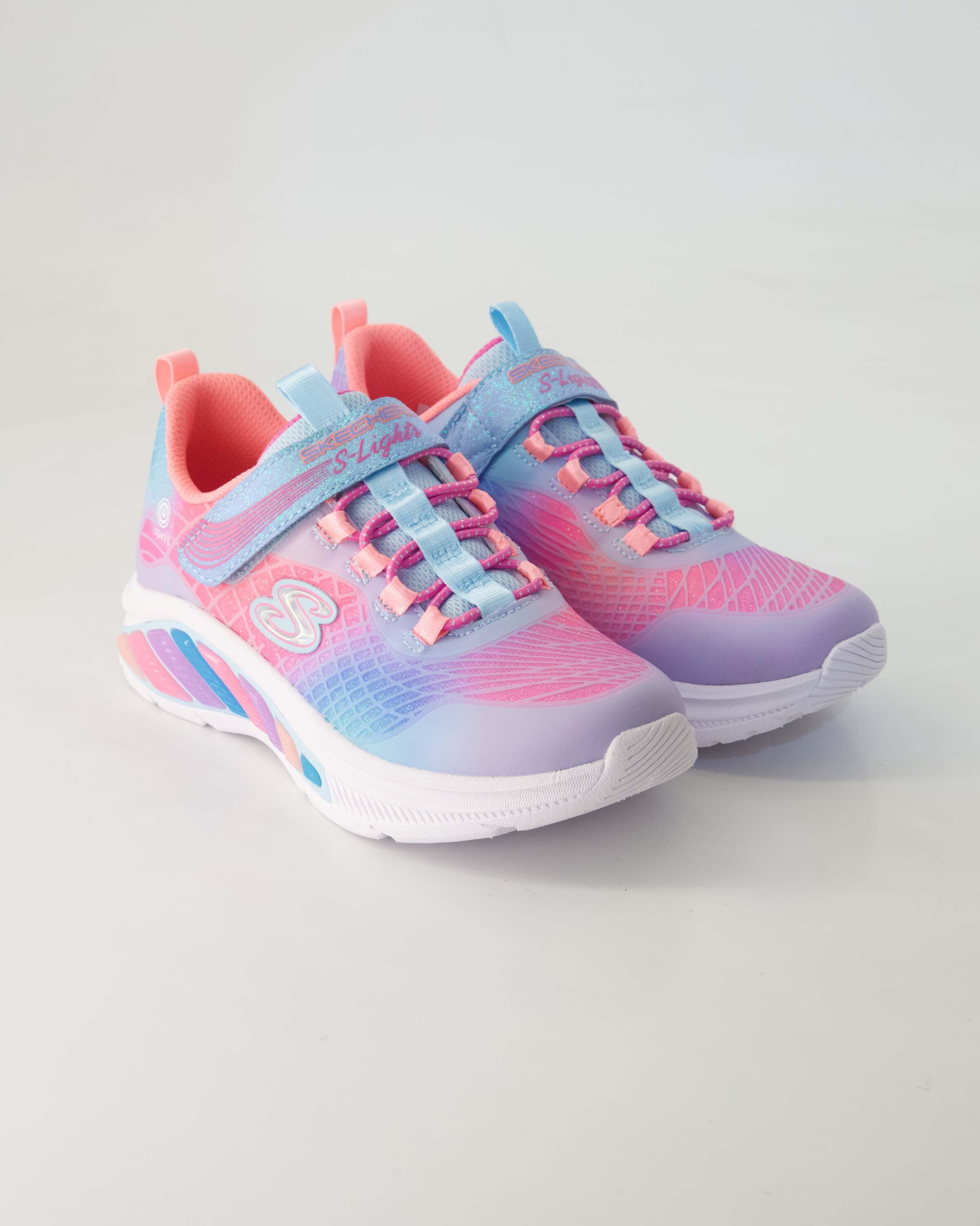 Skechers 303722L Klettschuh Obermaterial: Leder und Textil