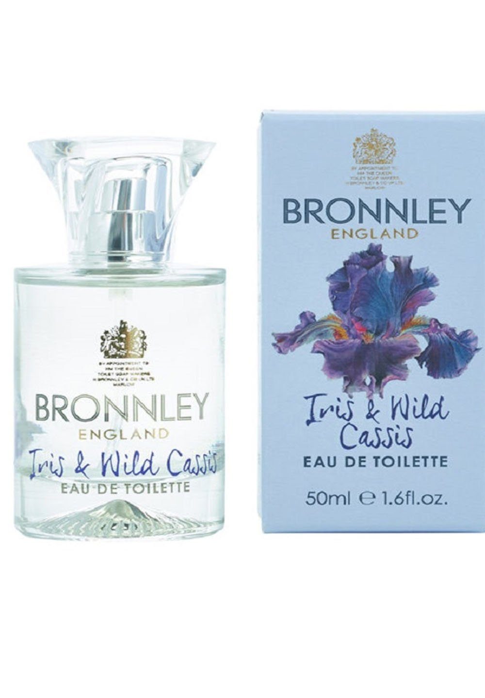 Bronnley Eau de Toilette Iris & Wild Cassis, Eau de Toilette 50ml