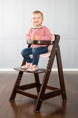 roba® Hochstuhl Treppenhochstuhl Sit up III, braun, aus Holz