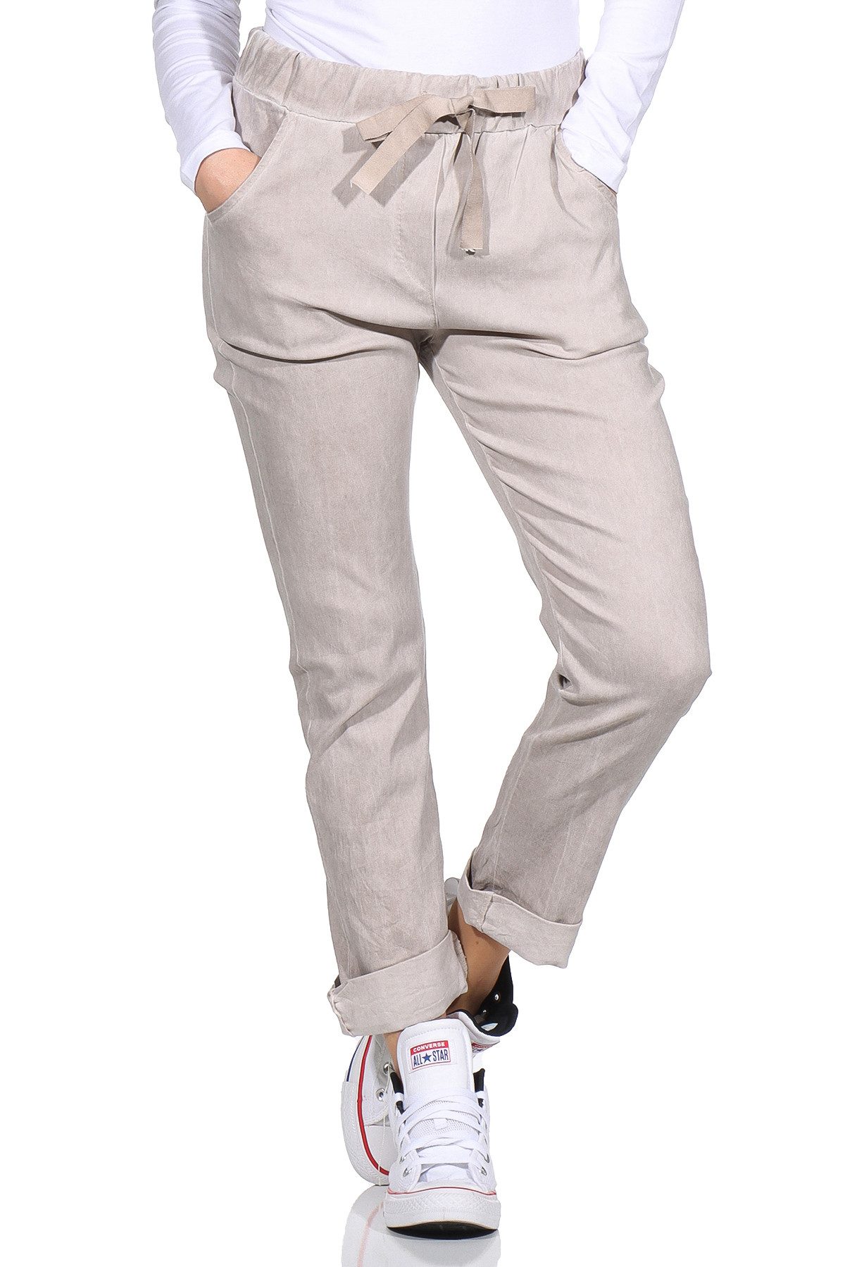 simaranda Sweathose Freizeithose 21515 Sweatpants im Vintage Look Joggpants günstig online kaufen