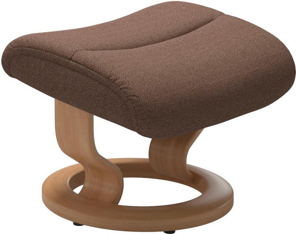 Stressless® Relaxsessel View (Set, Relaxsessel mit Hocker), mit Classic Base,  Größe L,Gestell Eiche