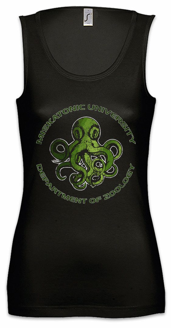 Tanktop Miskatonic Department of Zoology Ärmelloses Damen T-Shirt Cthulhu Call