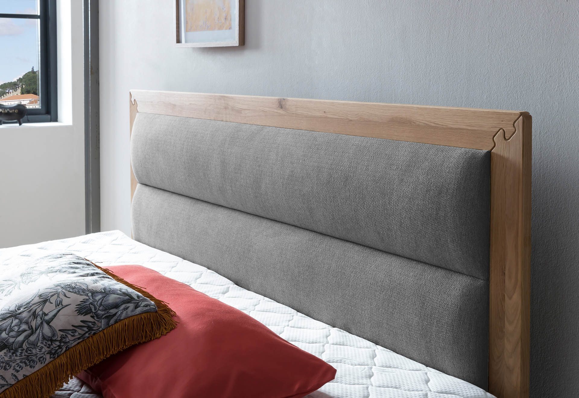 Belanoti Boxspringbett Age (Boxspringbett 180x200 Eiche günstig online kaufen