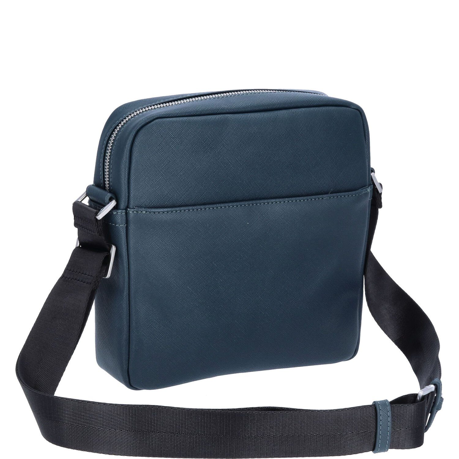 Guess Umhängetasche GUESS Herren Umhängetasche Certosa Saffiano teal (1, 1-tlg., 1)