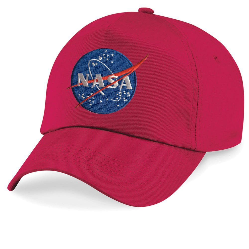 Mars Apollo Stick Baseball Cap Mond Blondie Rot Space One Brownie Nasa Size & Kinder Patch X Astronuat