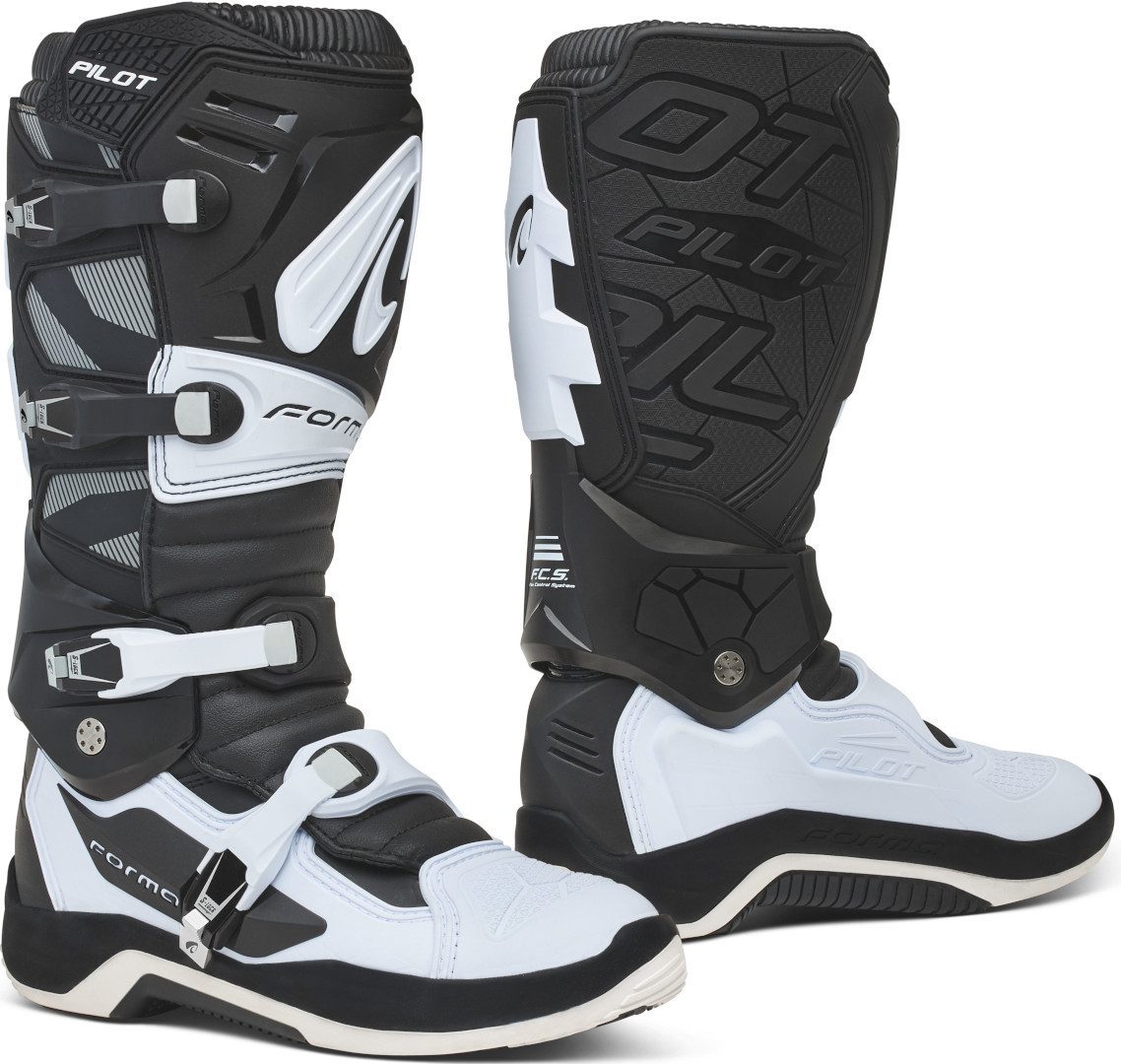Forma Pilot Motocross Stiefel Motorradstiefel wechselbare Sohlen,wasserdicht