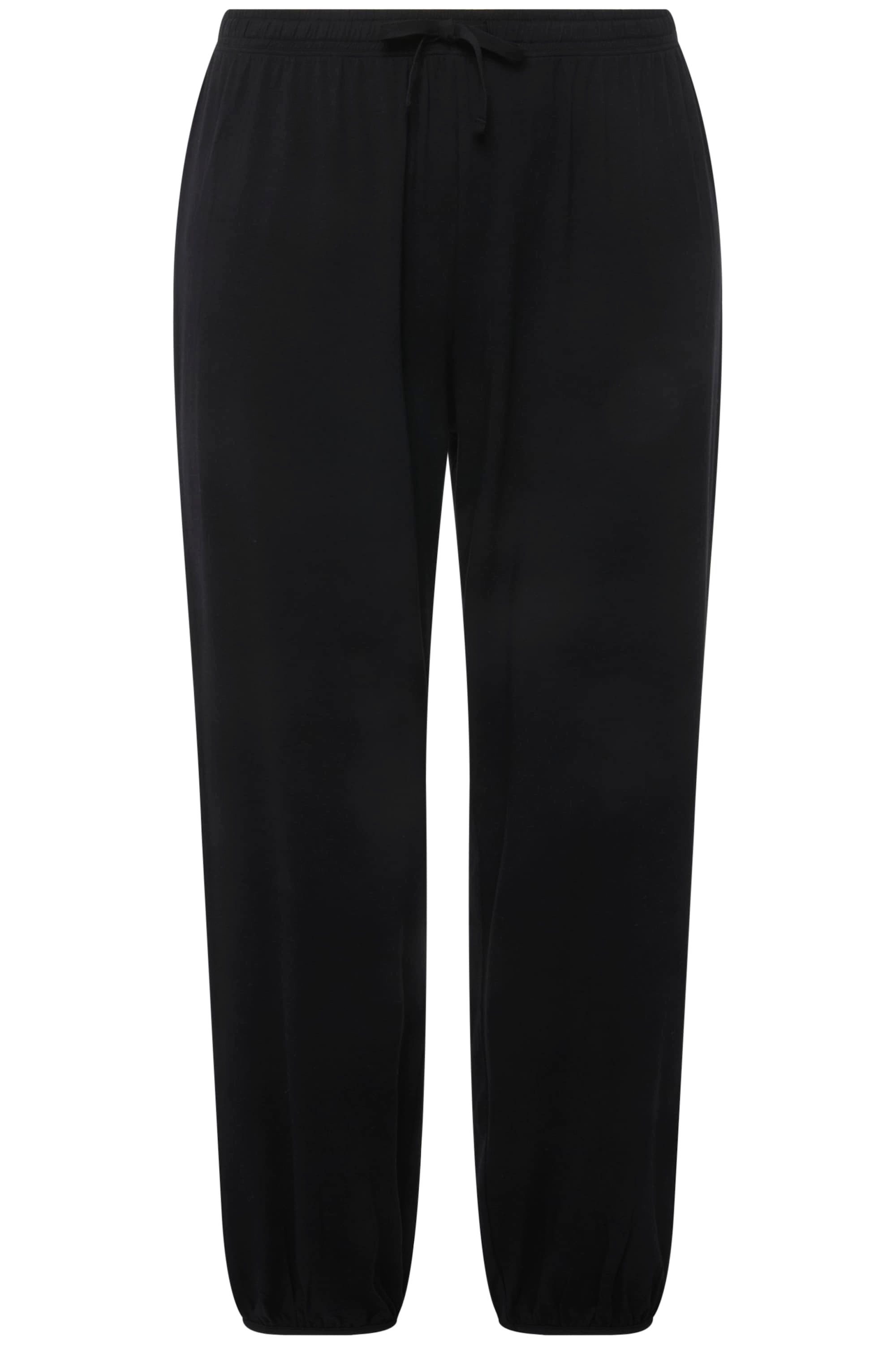 Ulla Popken Jogginghose Pyjama-Hose Modalmix gerades günstig online kaufen