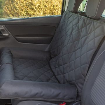 TRIXIE Autohundegeschirr Autositz-Auflage, doppelt schwarz