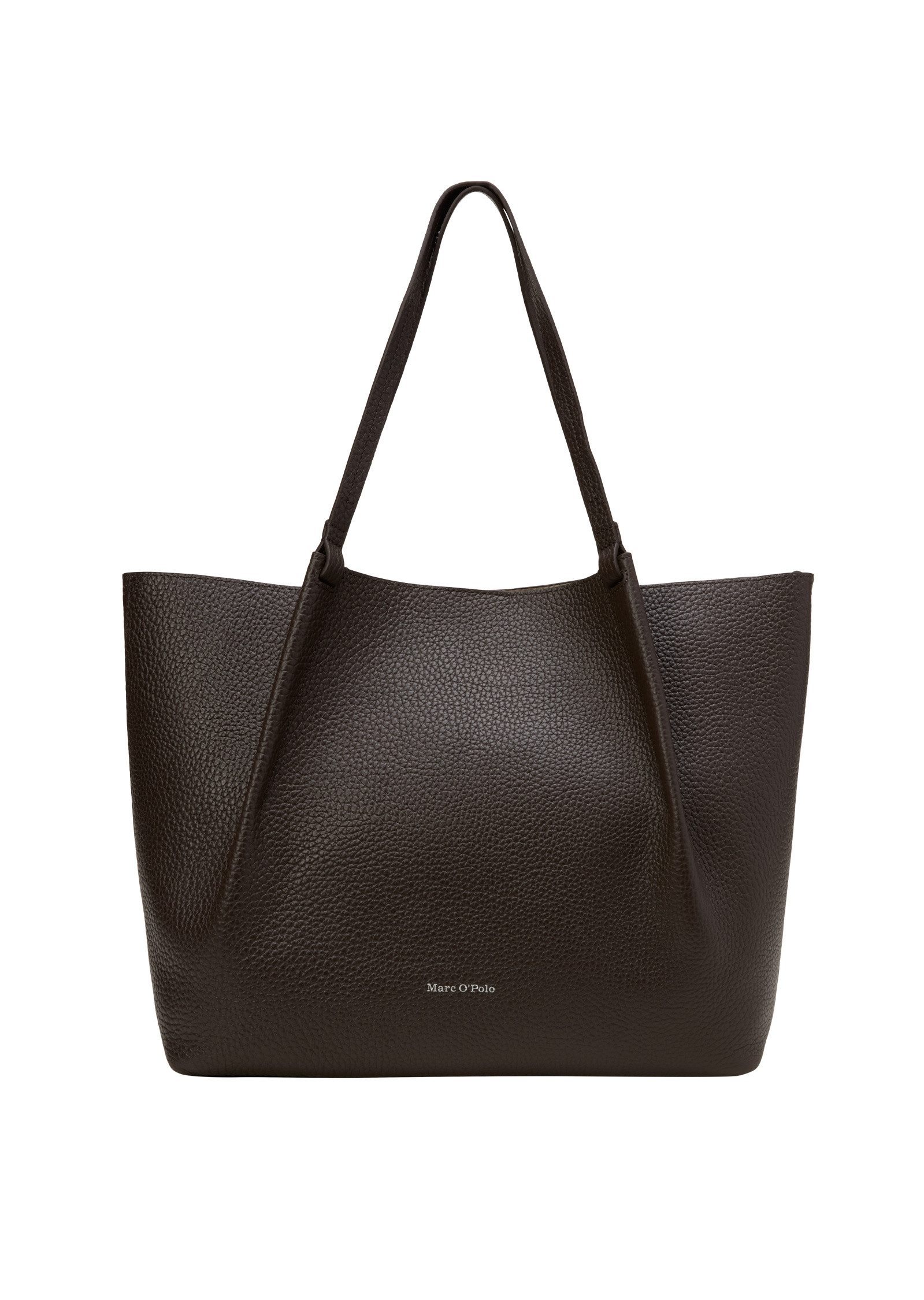 Marc O'Polo Shopper aus genarbtem Rindleder