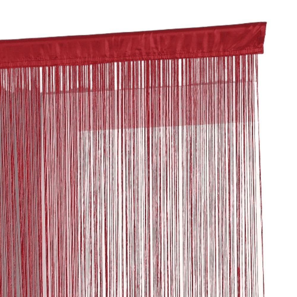 Home-trends24.de Fadenvorhang Türvorhang Fadenvorhang Vorhang Türvorhang Gardine Insektenschutz, Stangendurchzug, halbtransparent