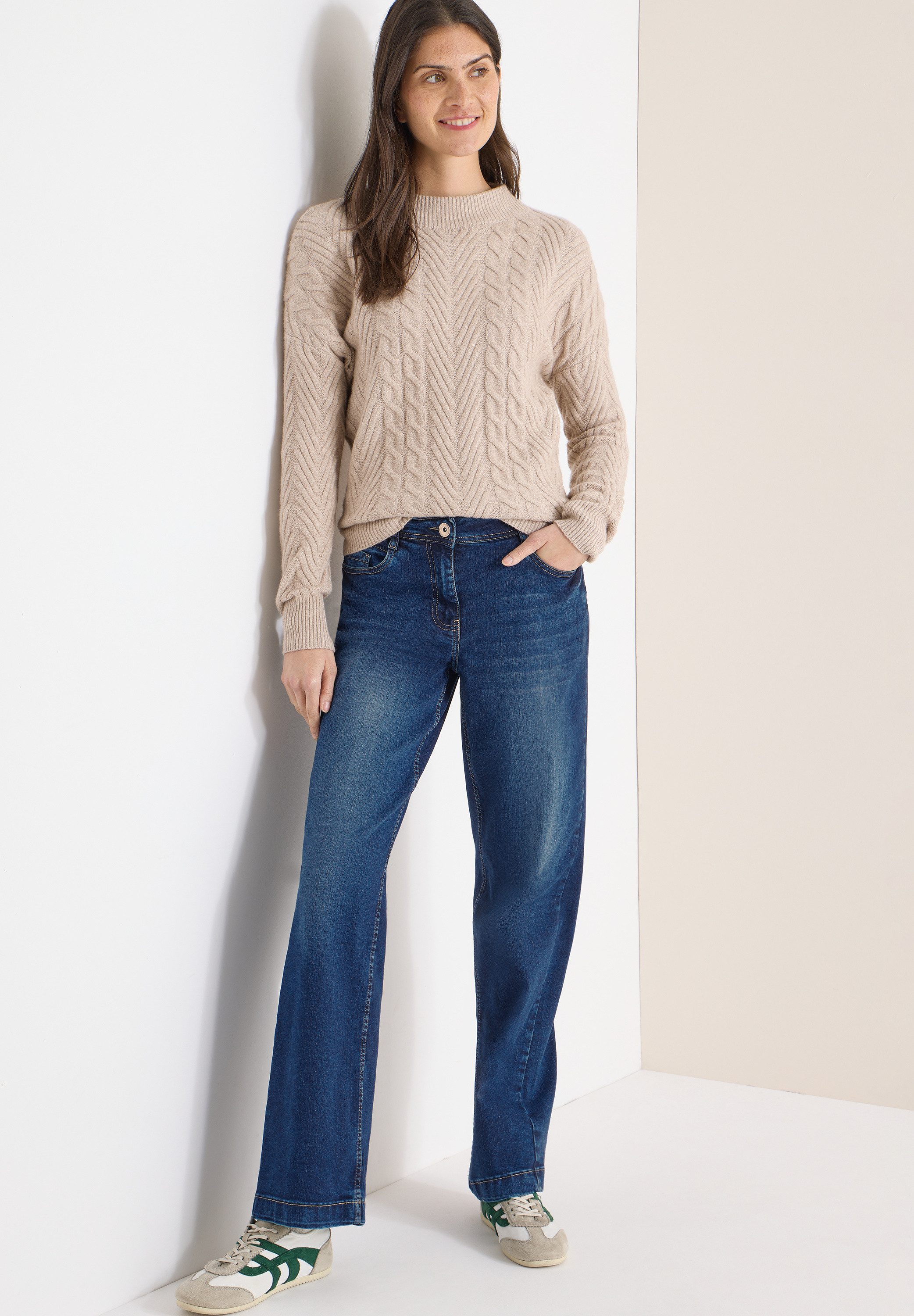 CECIL Weite Jeans NEELE im Five-Pocket Style