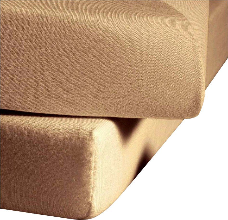 fleuresse Betttuch Colours, Mako-Satin, Gummizug: ohne, günstig online kaufen
