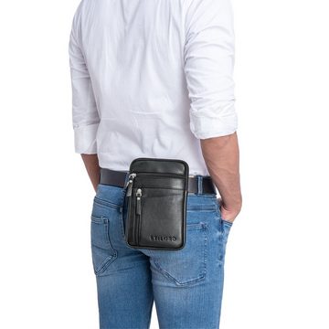 STILORD Handtasche "Brooks" Leder Brustbeutel Gürteltasche