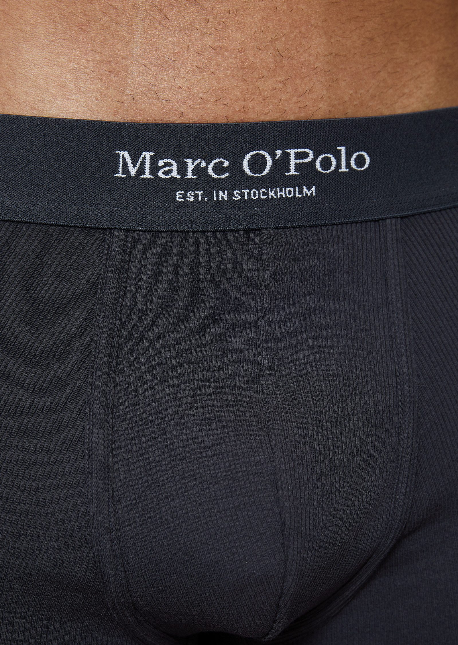Marc O'Polo Boxer Iconic Rib 2P Boxer 2x2 rib fabric