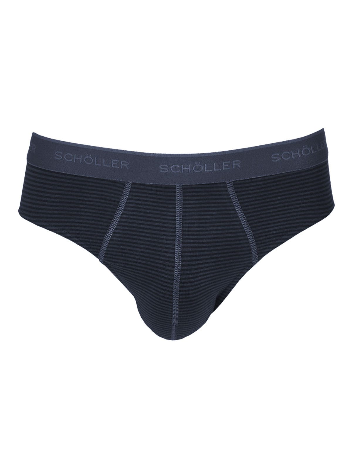 Schöller Slip 3er Pack Herren Slip Baumwolle-Elasthan (Packung, 3-St) - – Bild 2 von 5