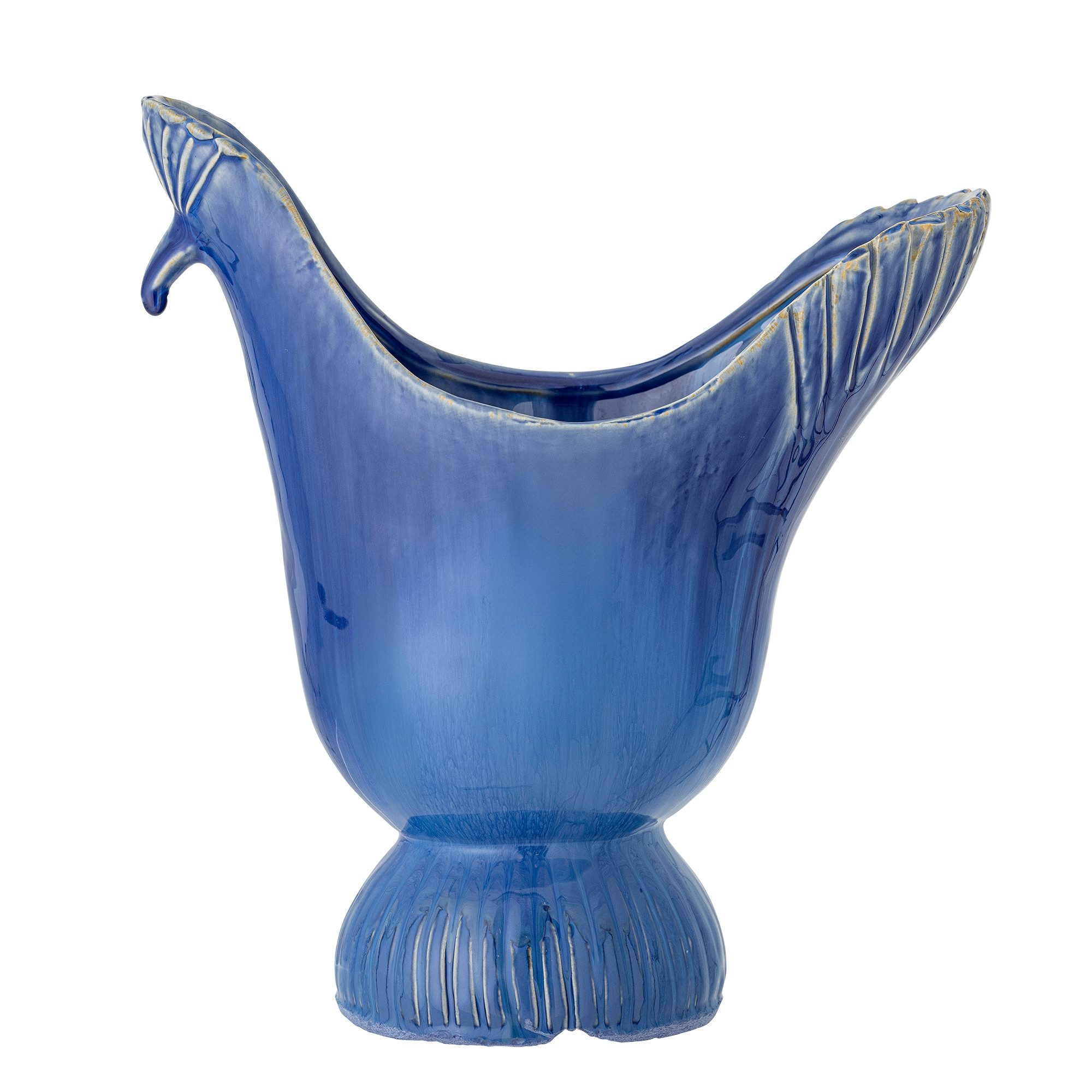 Bloomingville Dekovase Bloomingville Wylie Vase, Blau günstig online kaufen