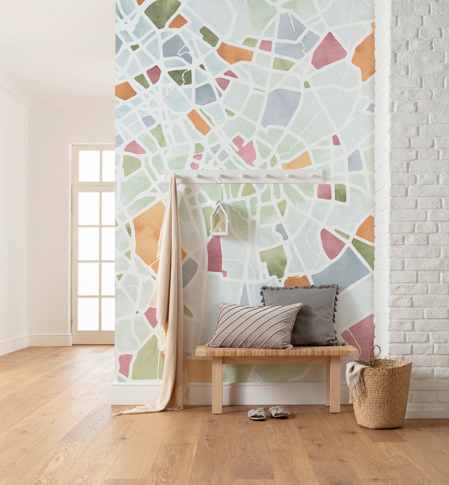 Komar Fototapete Komar Vlies Fototapete - City Map - Розмір 150 x 250 cm, glatt, bedruckt, (Packung)