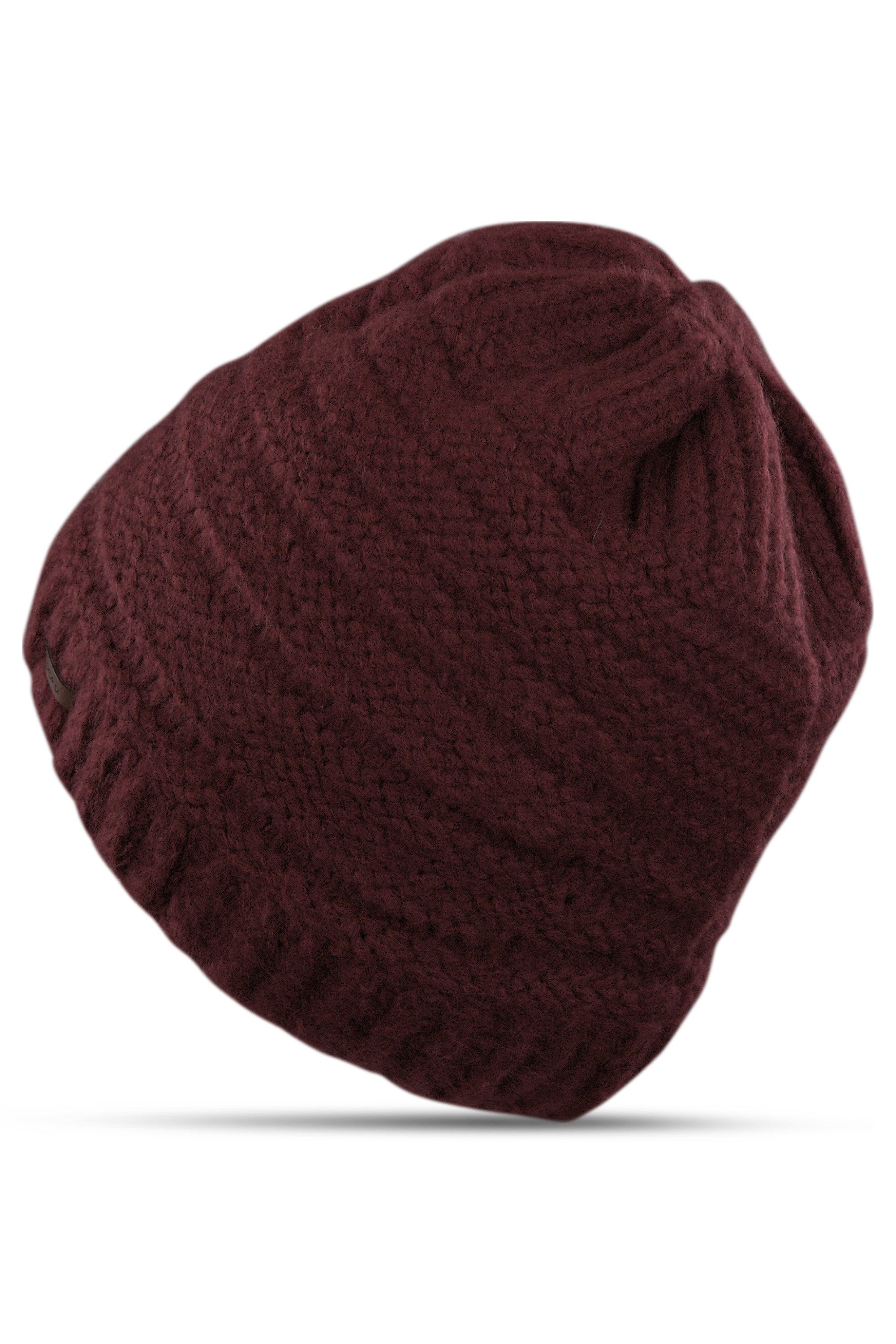 malito more than fashion Strickmütze M219 gefütterte Beanie Wintermütze Uni günstig online kaufen