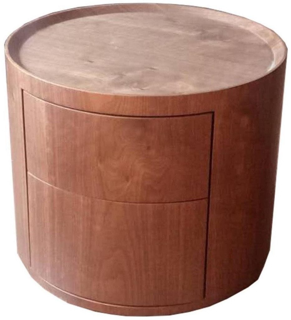 Xlmoebel Nachttisch Neuer runder Nachttisch-Konsolenschrank im Design (1-St., Nachttisch), Hergestellt in Europa