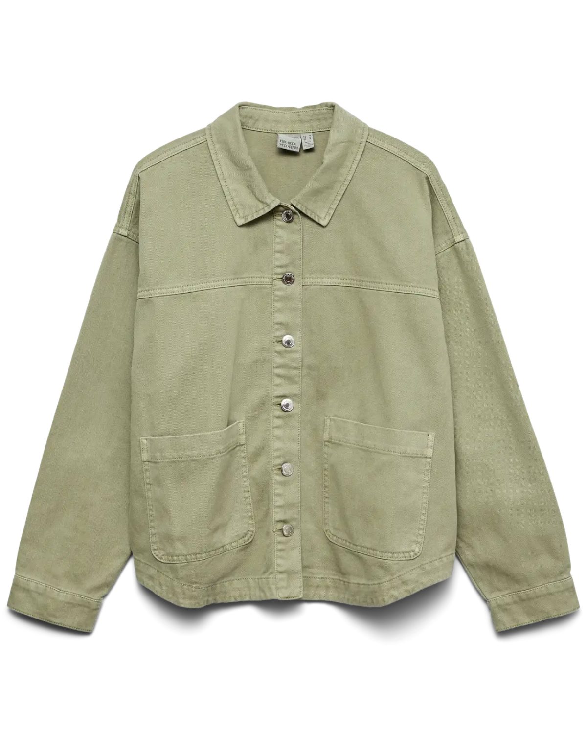 Vero Moda Jeansjacke Denim-Shacket im Oversize-Look günstig online kaufen