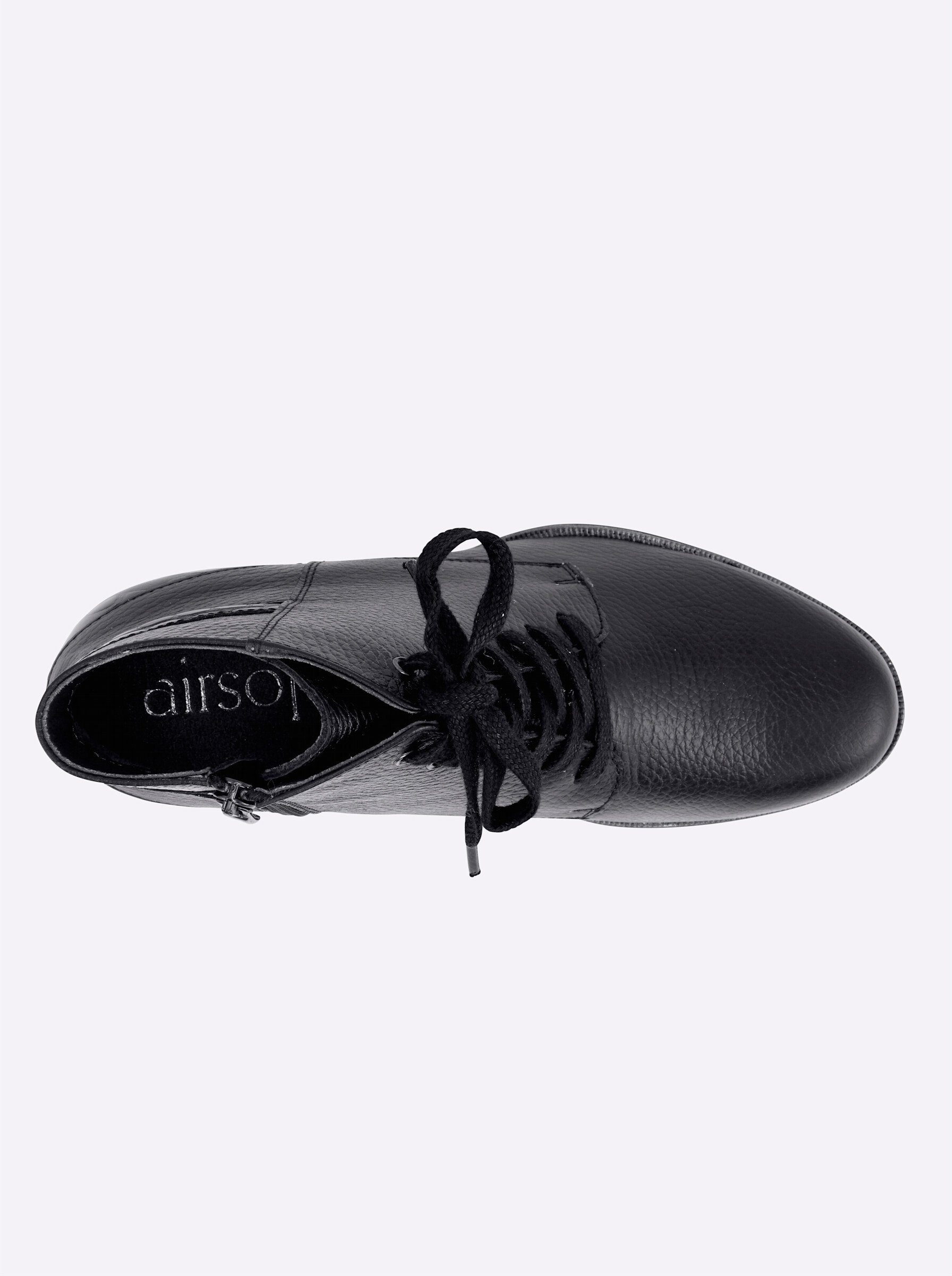 heine Schnürstiefelette . Stiefelette weiche Polsterung