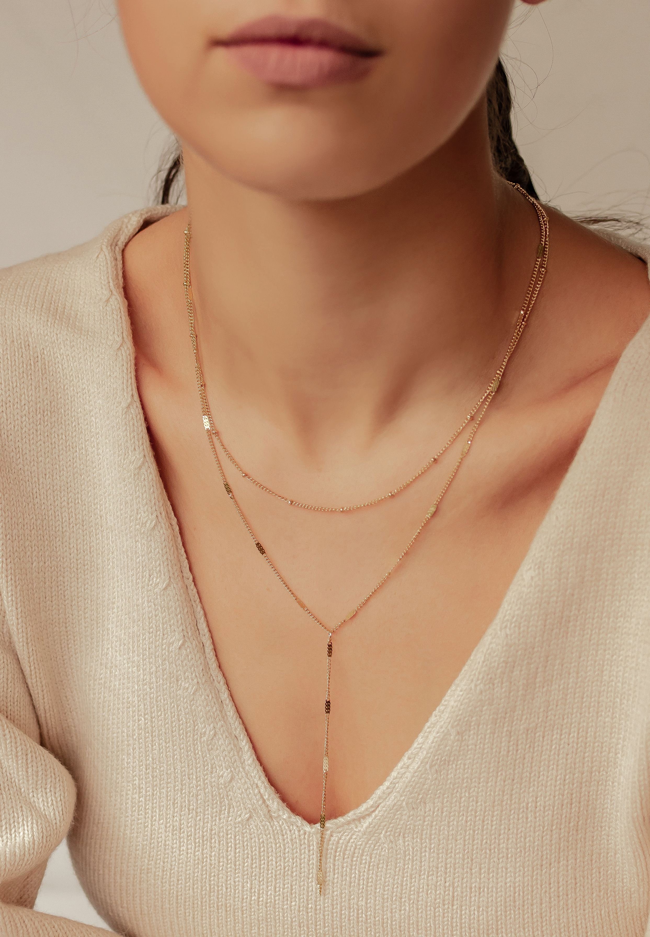 Hey Happiness Y-Kette Layer Kugel und günstig online kaufen