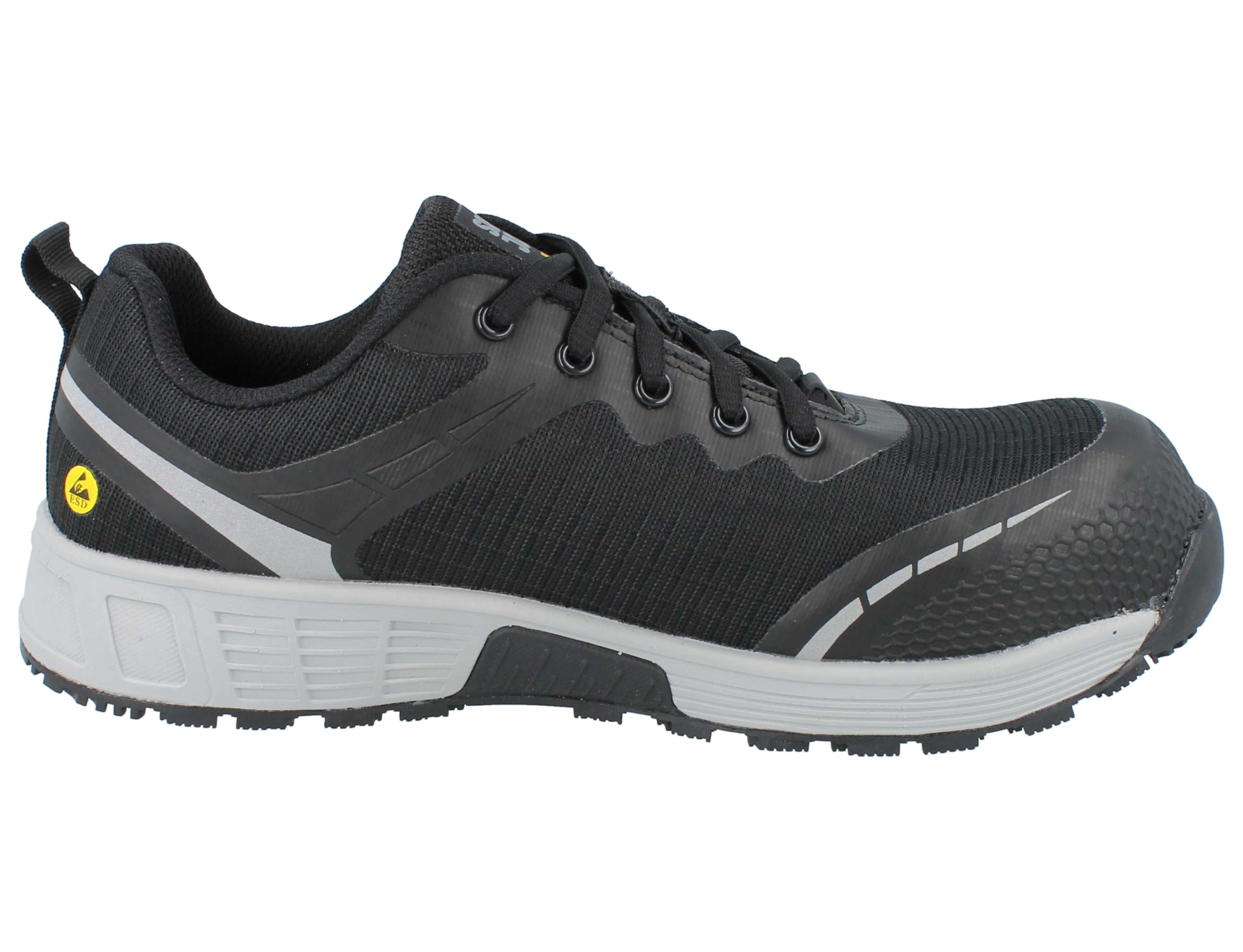 Safety Jogger SAFETY JOGGER Ecodempo Herren Sicherheitssneaker S3 Breit schwarz - Sicherheitsschuh Wechselfußbett – Bild 4 von 5