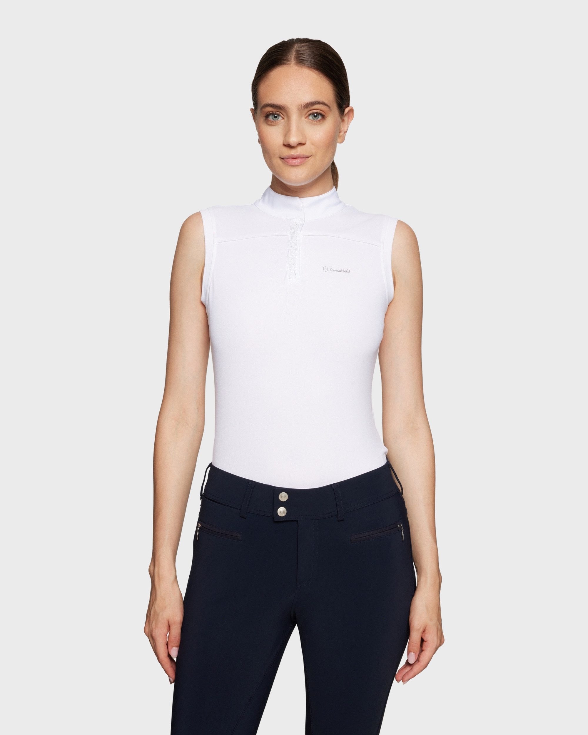 Samshield Funktionsshirt Turniershirt Damen Agathe in weiß
