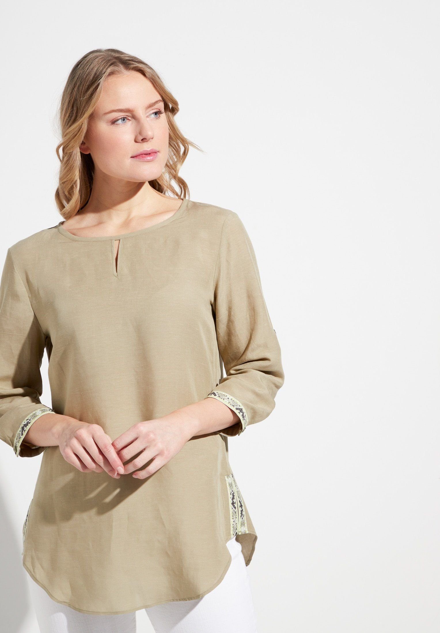 Eterna Langarmbluse