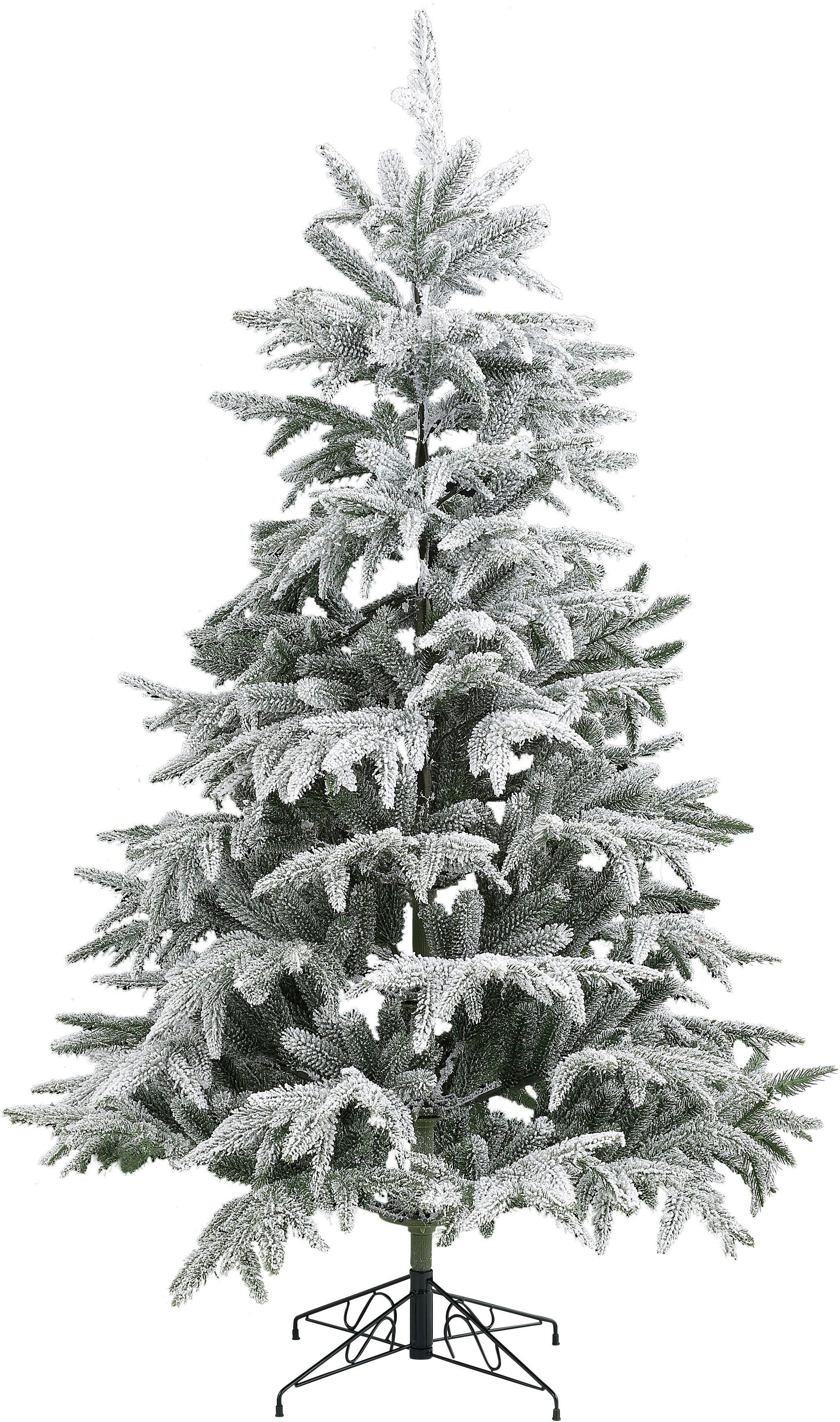 my home Künstlicher Weihnachtsbaum, Edeltanne, mit Schnee, inkl.  Metallständer online kaufen | OTTO