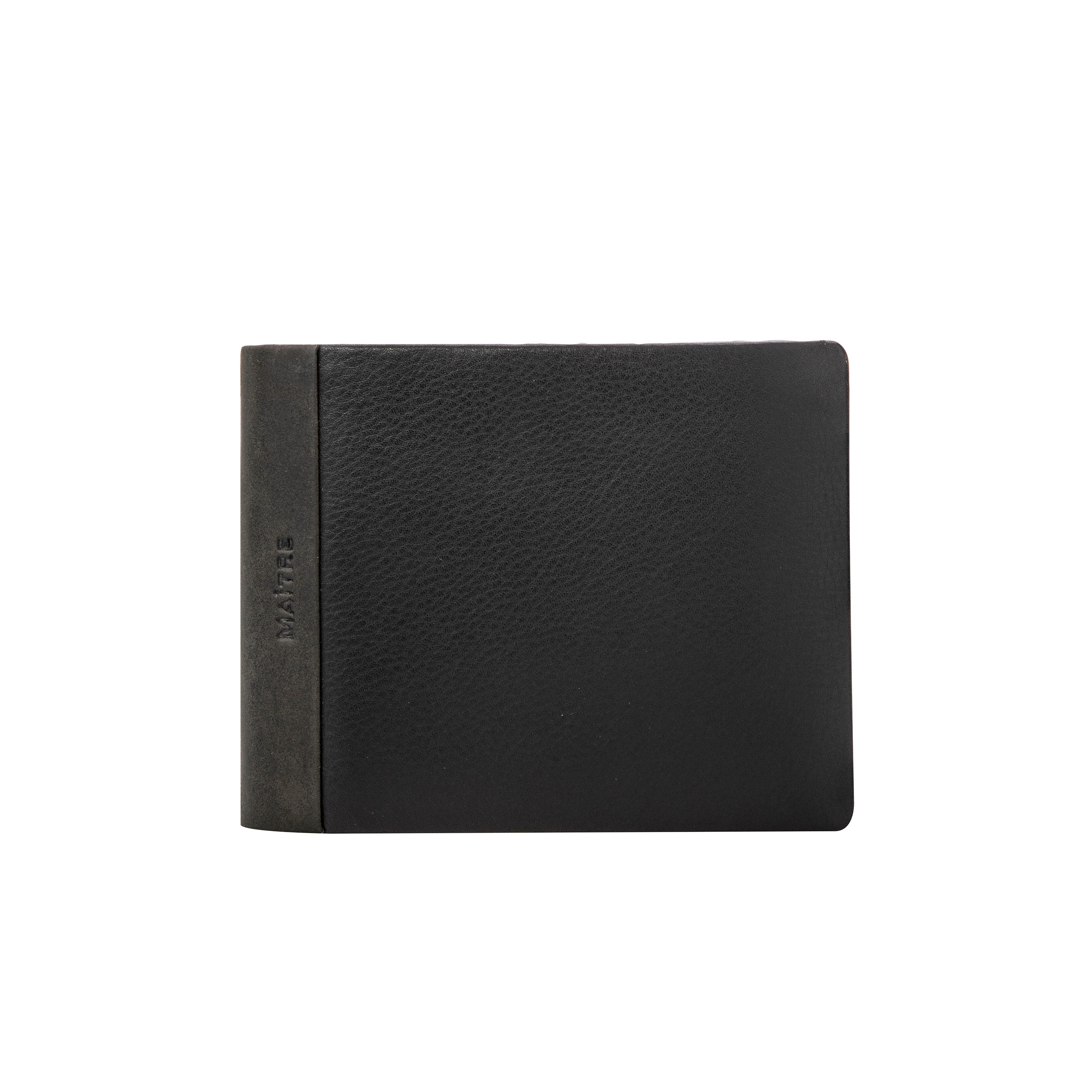 Maître Geldbörse Bundenbach Gilbrecht Billfold H9 Leder (1-tlg), RFID Blocker