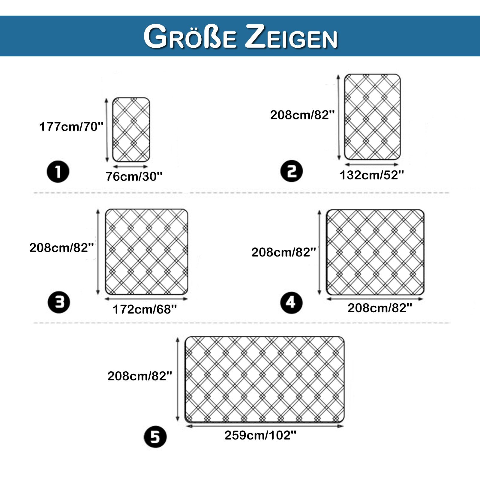 Qelus Matratzenschoner Hund Tagesdecke Tagesdecken Haustier Bettschutz Katze