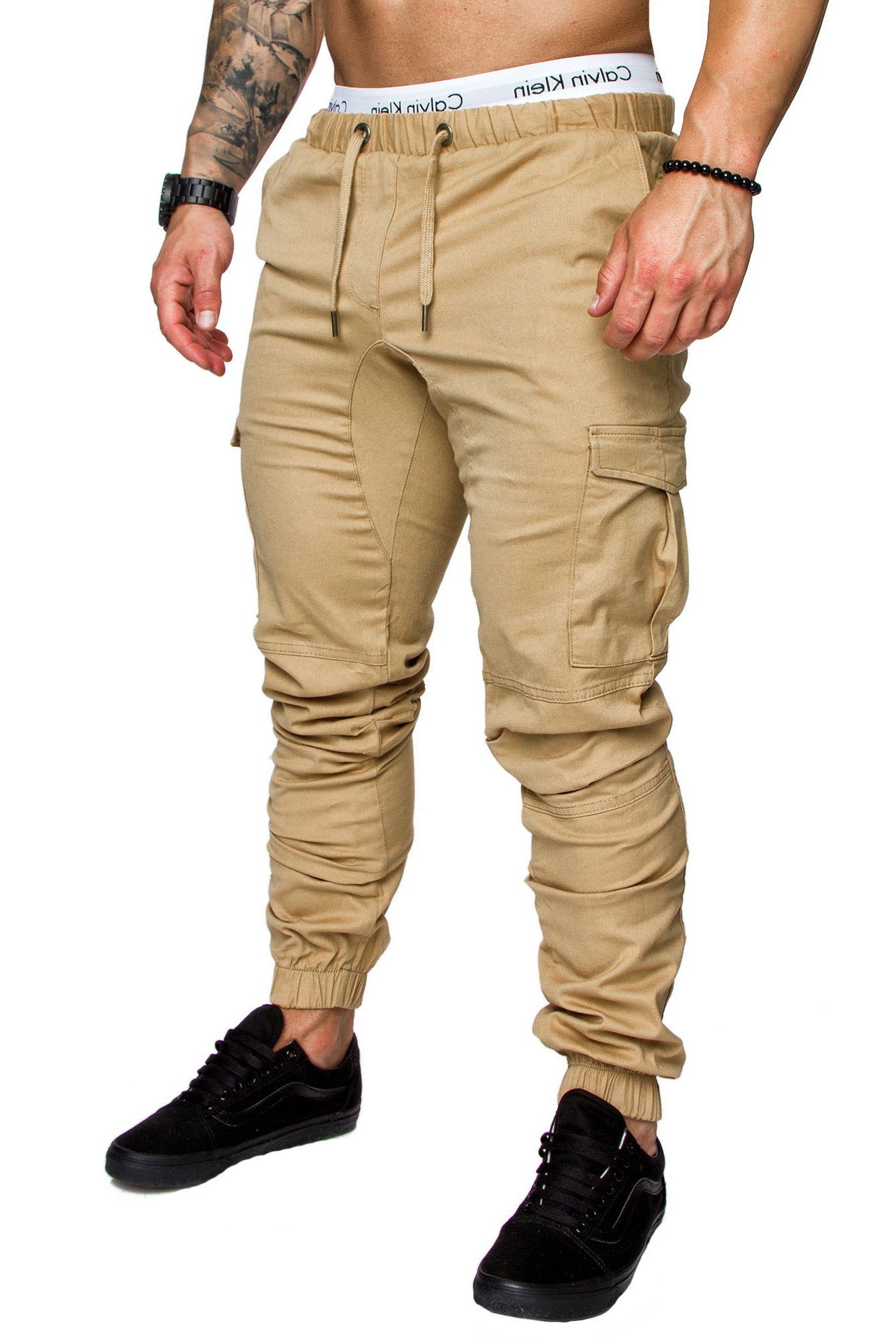 REPUBLIX Cargohose VINCE Herren Jogger Chino Hose Jeans