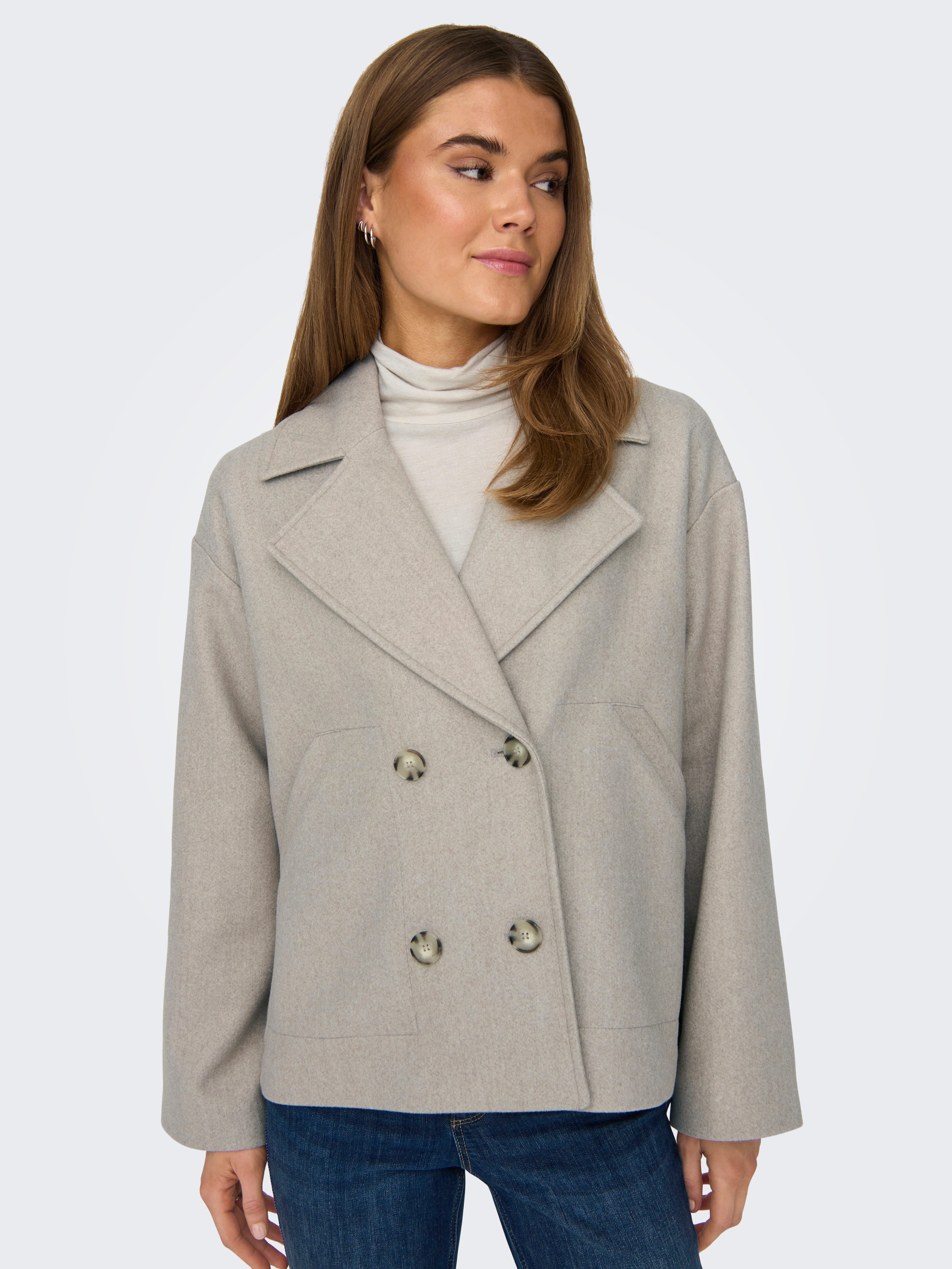 ONLY Kurzjacke ONLNANCY JACKET NOOS OTW Kunstfaser
