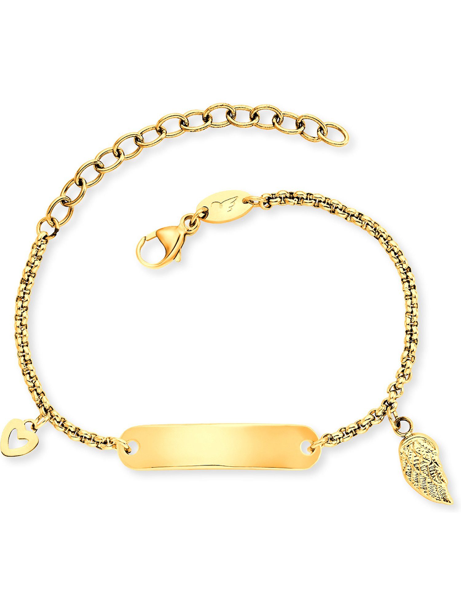 Engelsrufer Armband Engelsrufer Mädchen-I.D.-Armband Edelstahl