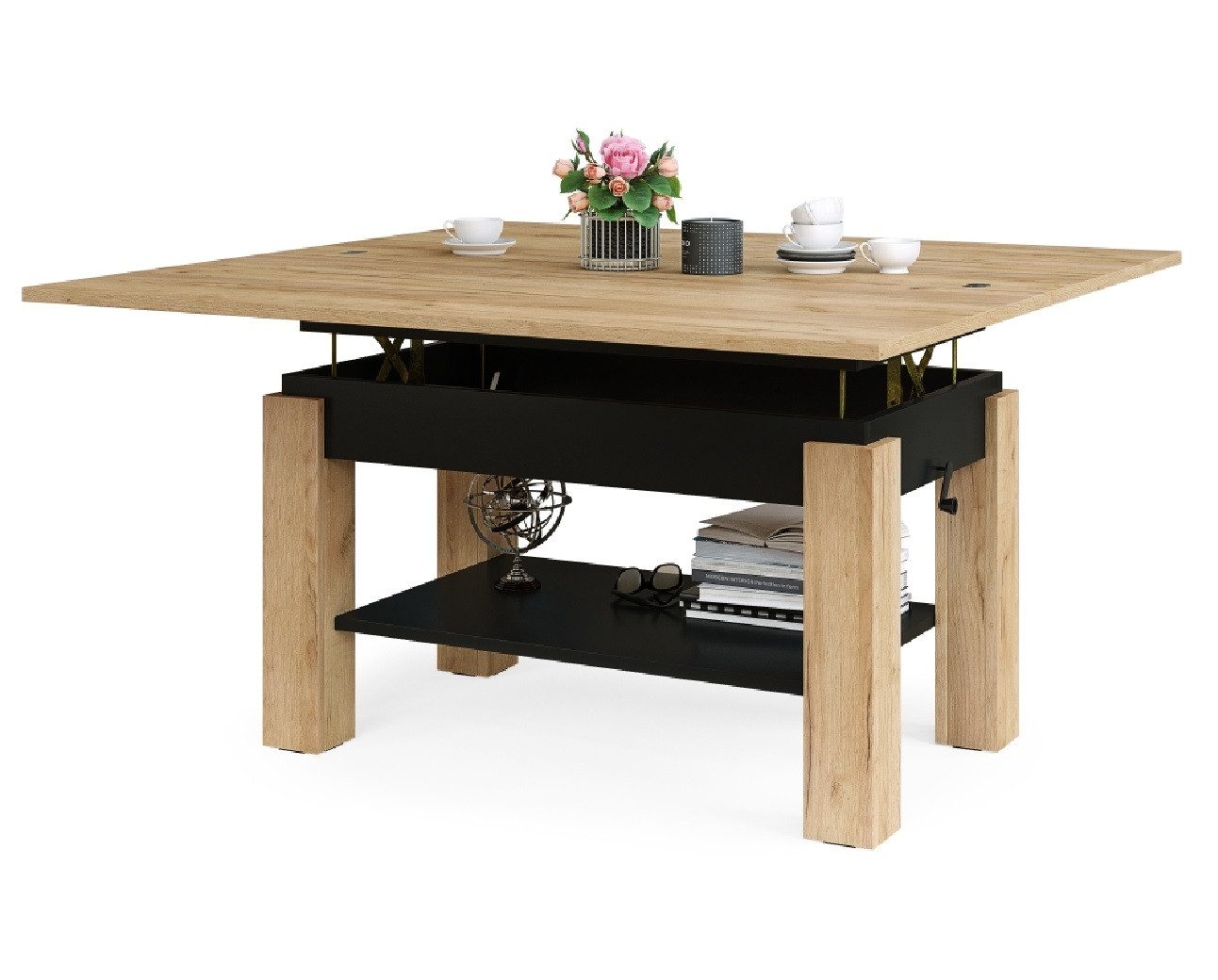 designimpex Couchtisch Design Brawo Tisch Arbeitstisch günstig online kaufen