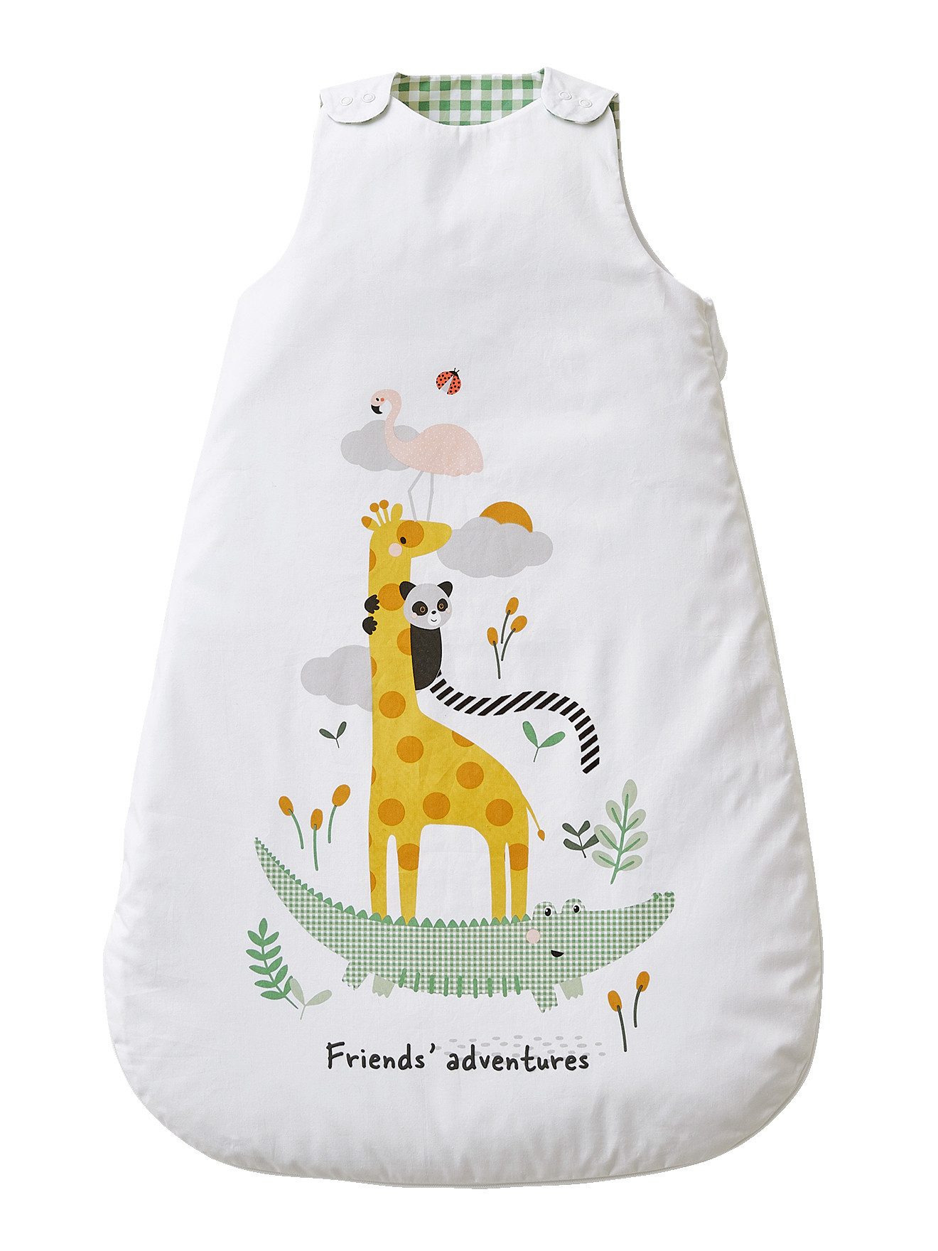 vertbaudet Babyschlafsack Baby Sommerschlafsack TIERPYRAMIDE, Sommerschlafs günstig online kaufen