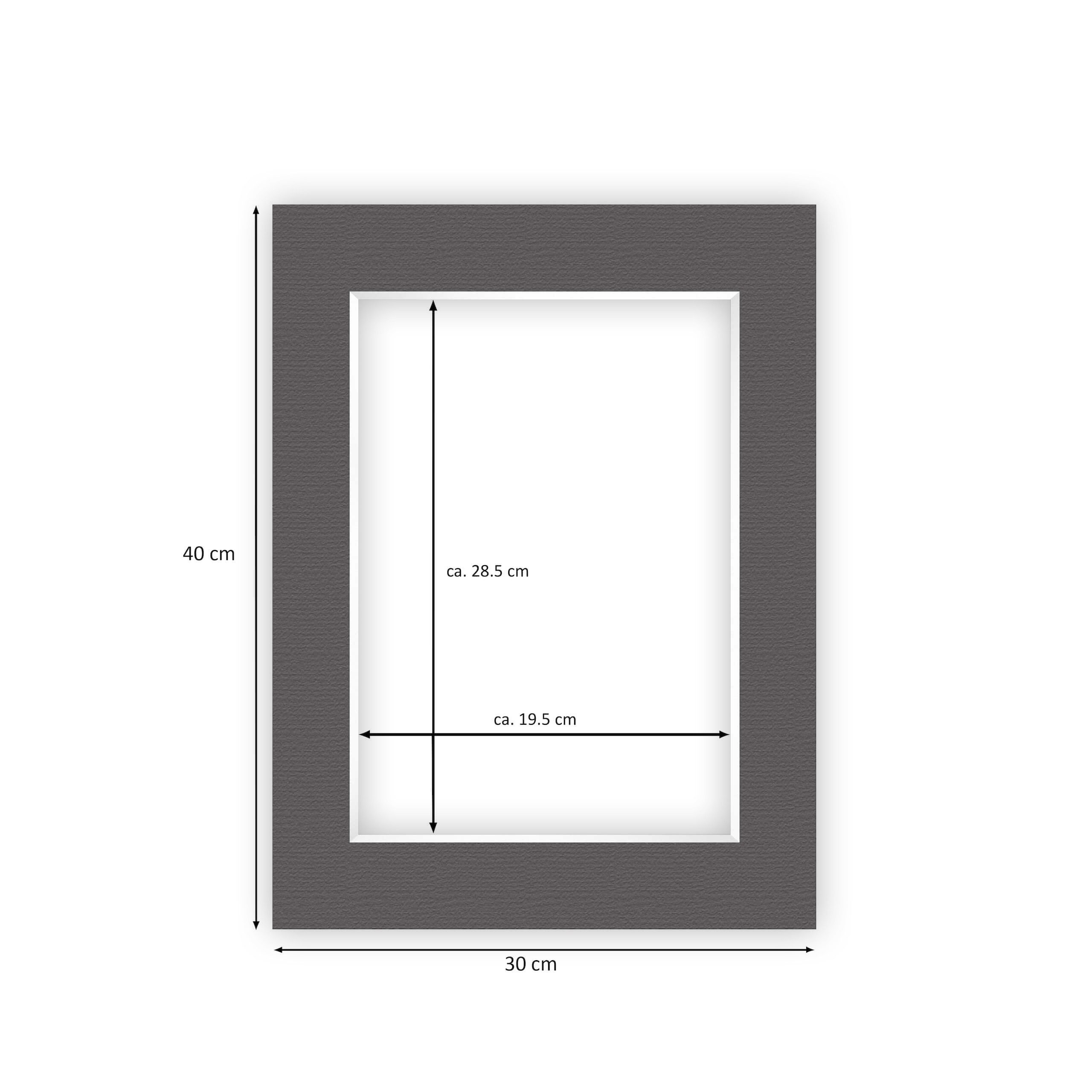 nielsen Bilderrahmen Passepartout Conservation 1,5 mm, günstig online kaufen