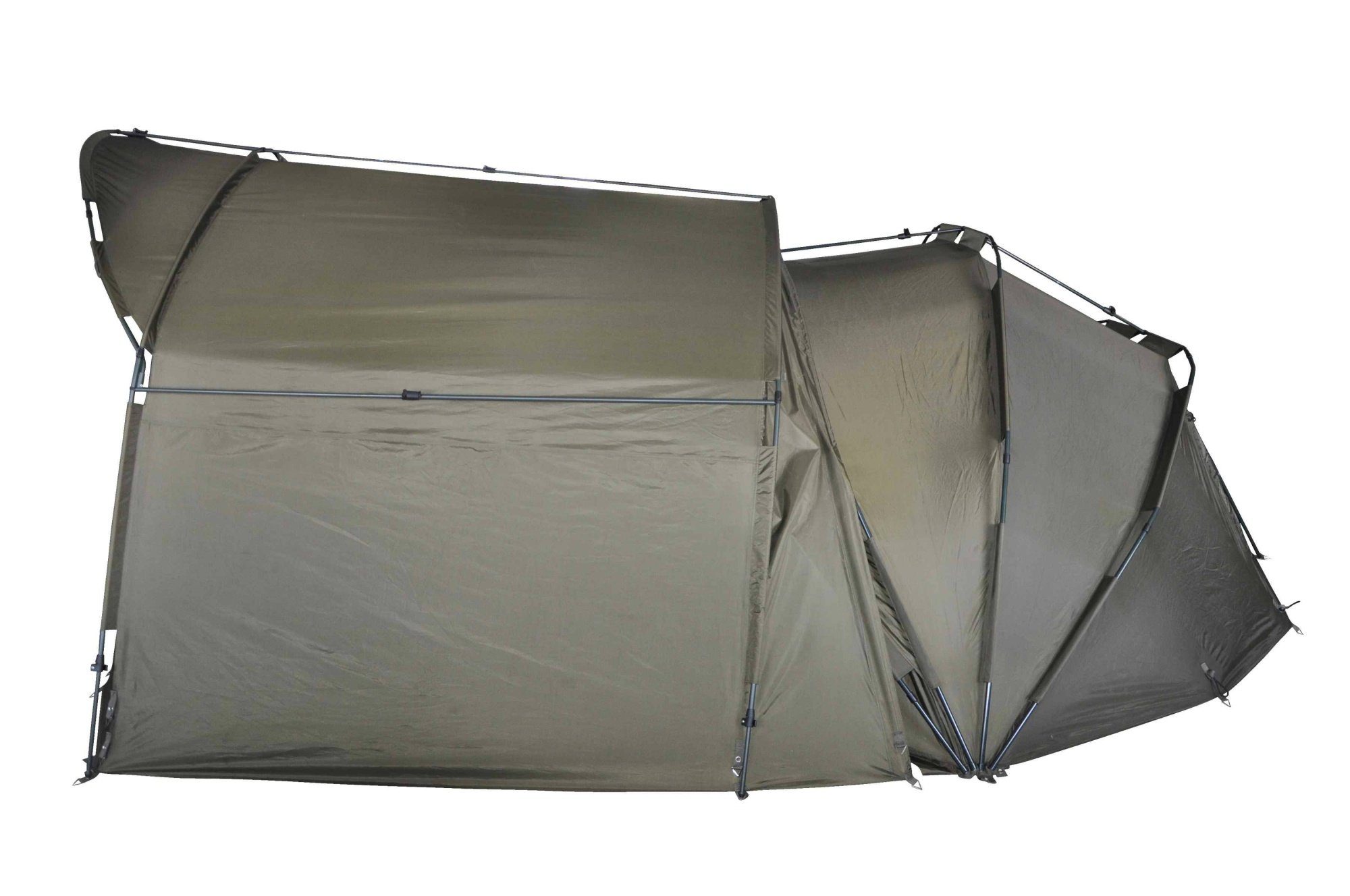 MK Angelsport Angelzelt Vorzelt für Fort Knox 3,5man 2.0 Bivvy u.a. 3-Mann Angelzelte