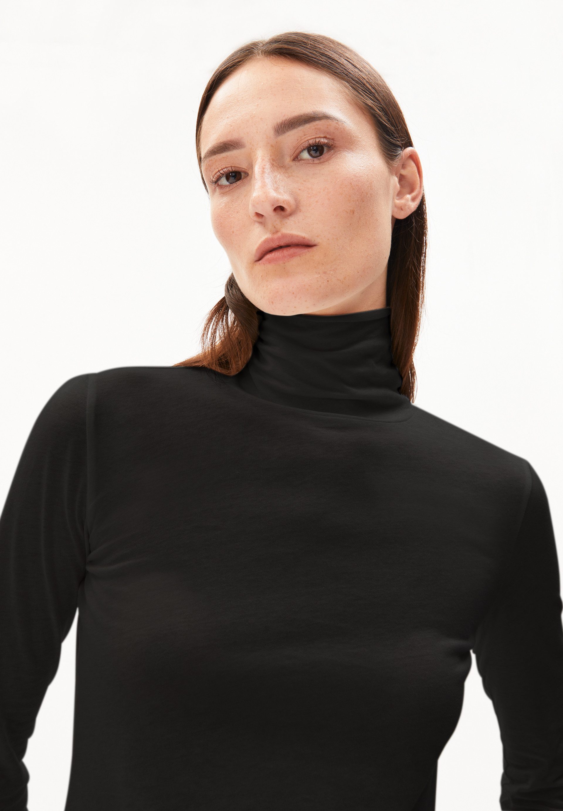 Armedangels Longsleeve GRAZILIANAA SOFT Longsleeve aus Bio-Baumwolle Slim Fit