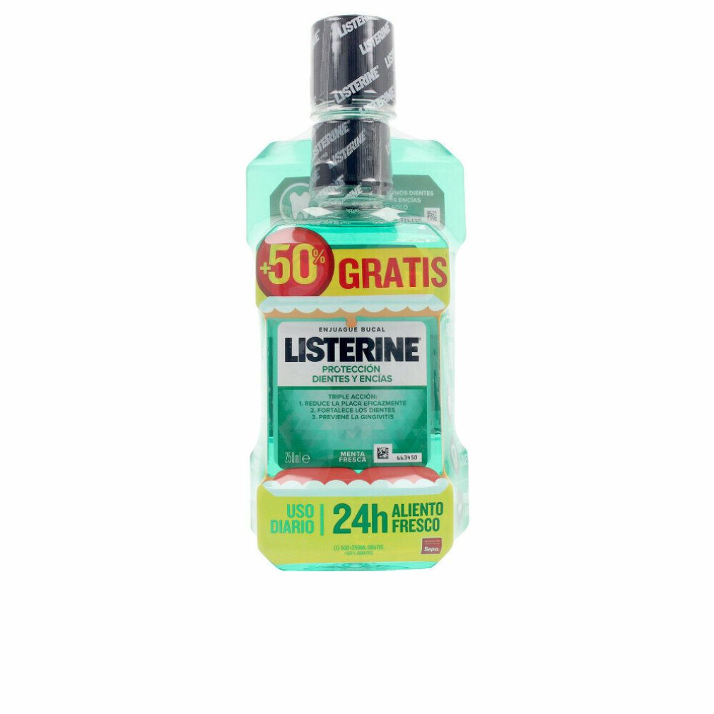 Listerine Mundspülung Zähne und Zahnfleisch Mundwasser +, (Packung)