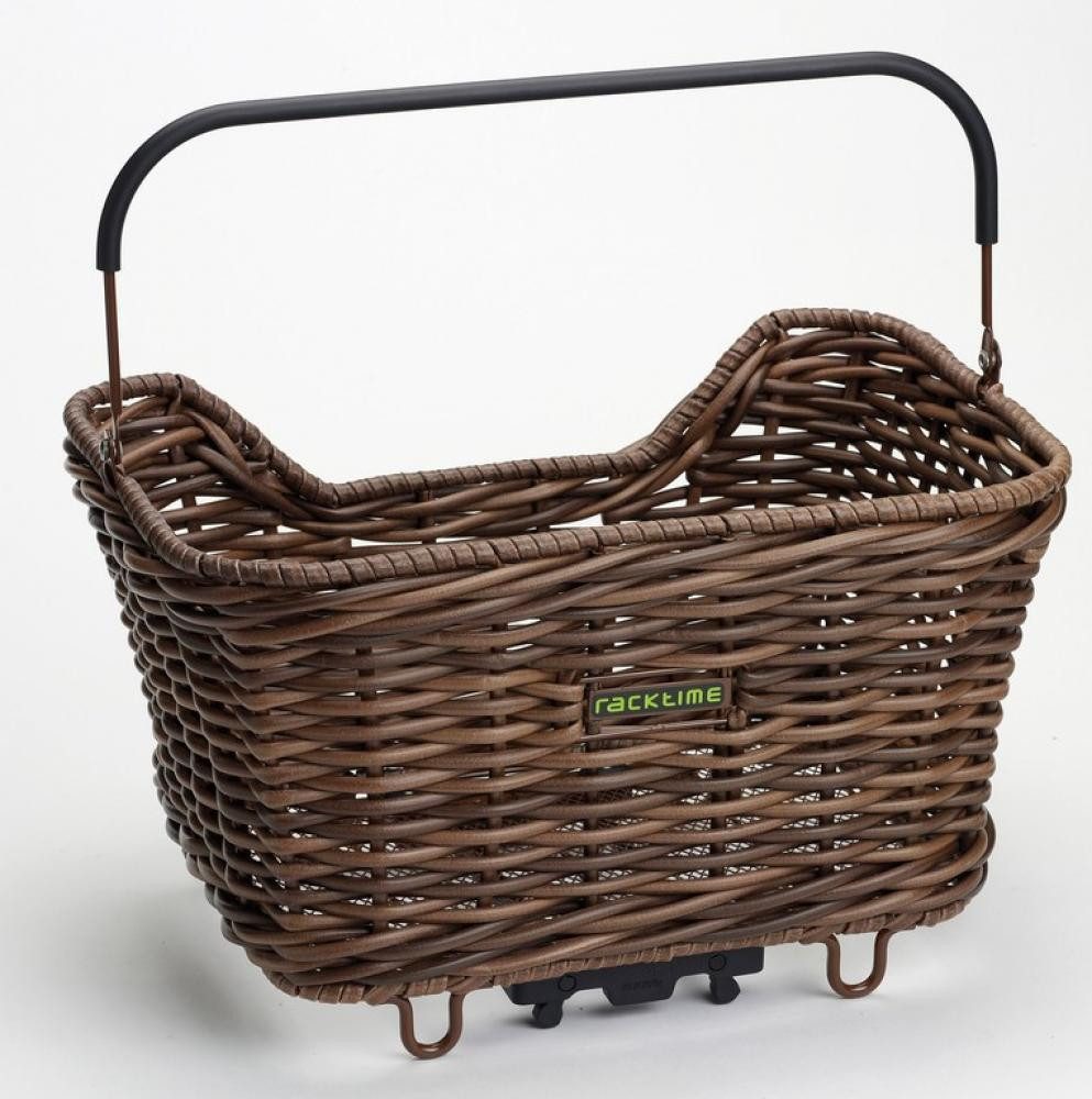 racktime Fahrradkorb Racktime Baskit Willow Fahrradkorb 20 L braun 43x31x24,5 cm, Korb mit