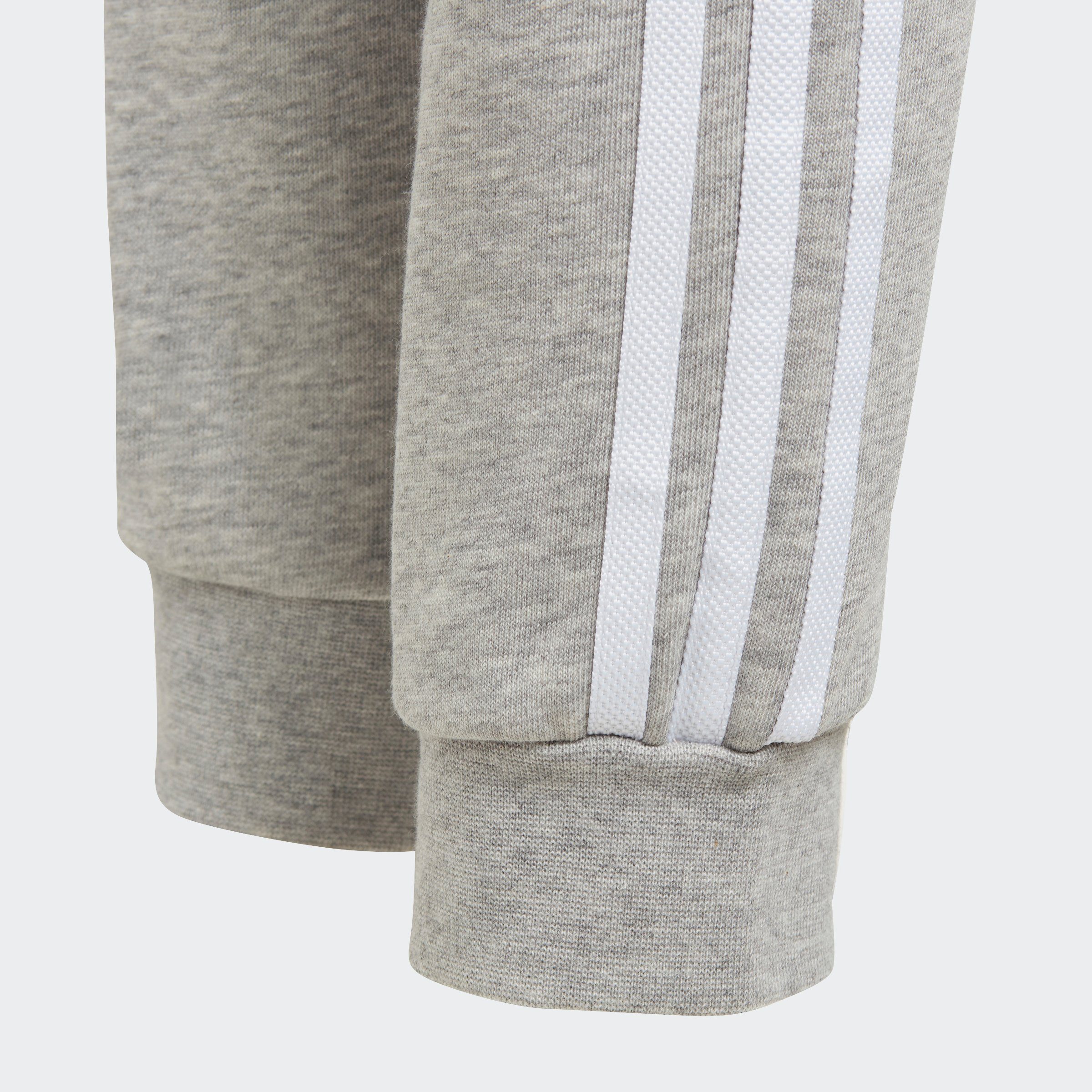 Sporthose White / Medium 3STREIFEN Originals HOSE adidas Heather (1-tlg) Grey