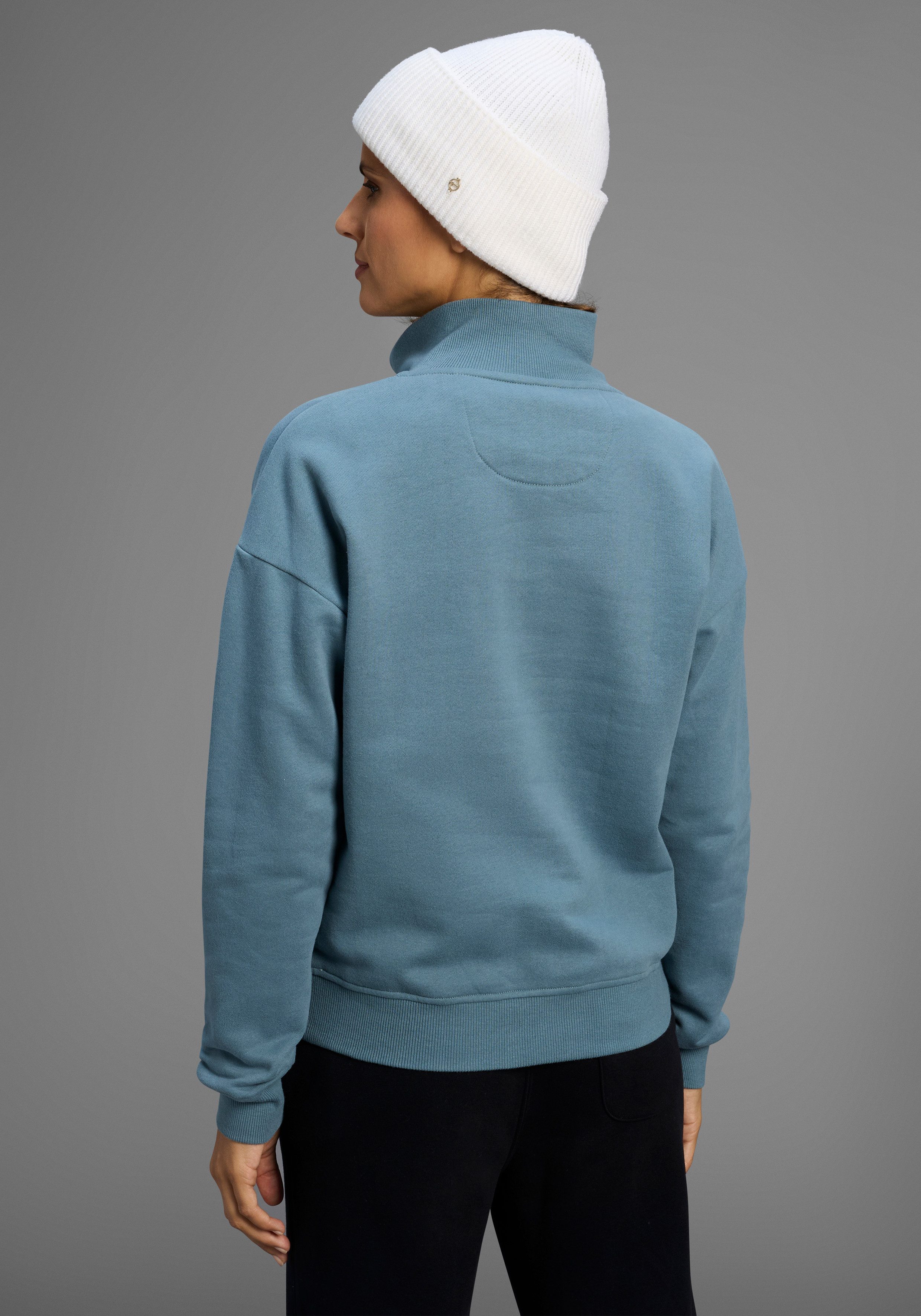 KangaROOS Sweatshirt mit Troyer-Kragen – Bild 3 von 5