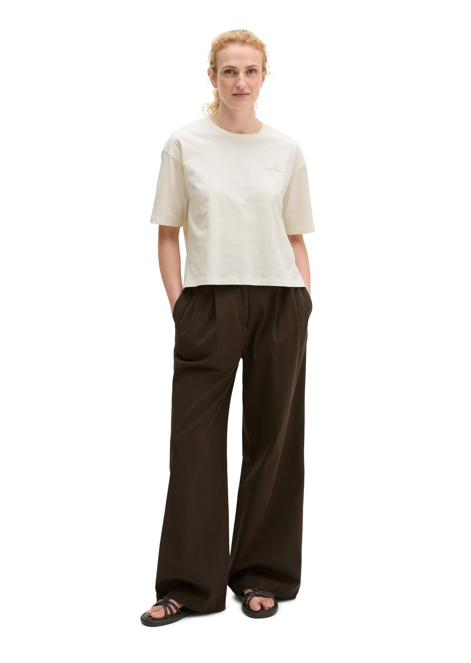 Marc O'Polo T-Shirt aus weichem Single Jersey – Bild 5 von 5