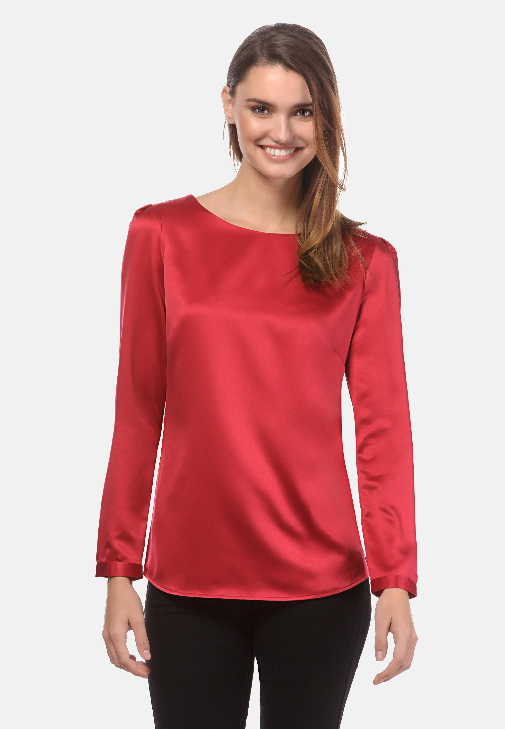 Vincenzo Boretti Klassische Bluse leicht tailliert günstig online kaufen