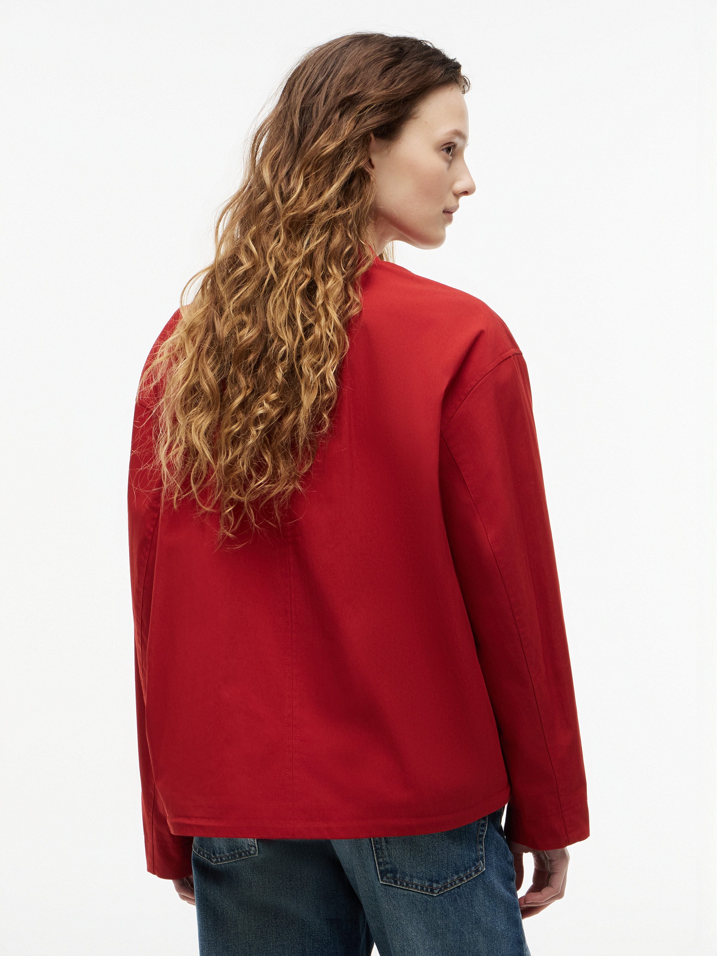 Tommy Hilfiger Bomberjacke COTTON BOMBER Baumwollmischung, mit Logostickerei
