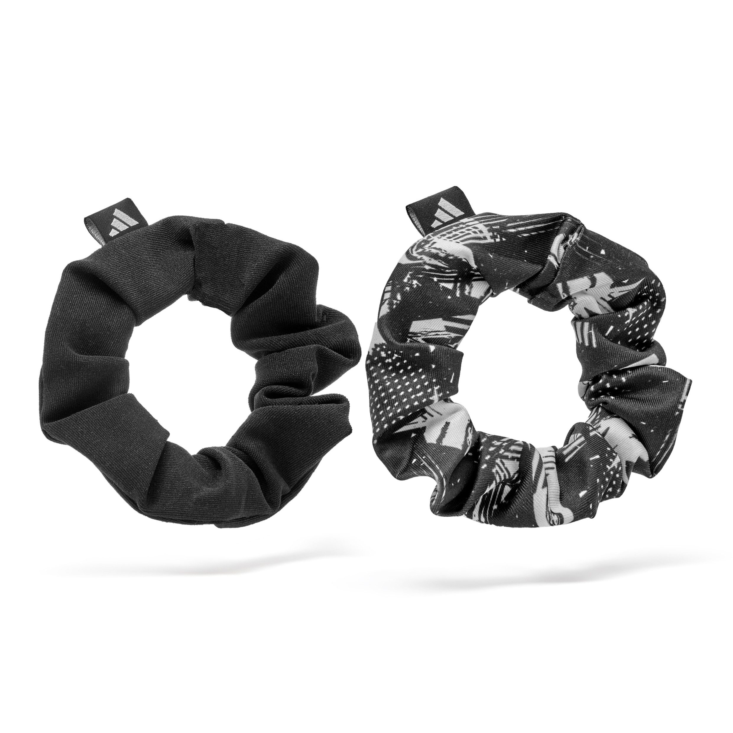 adidas Performance Haargummi Adidas Hair Scrunchies - Black & White