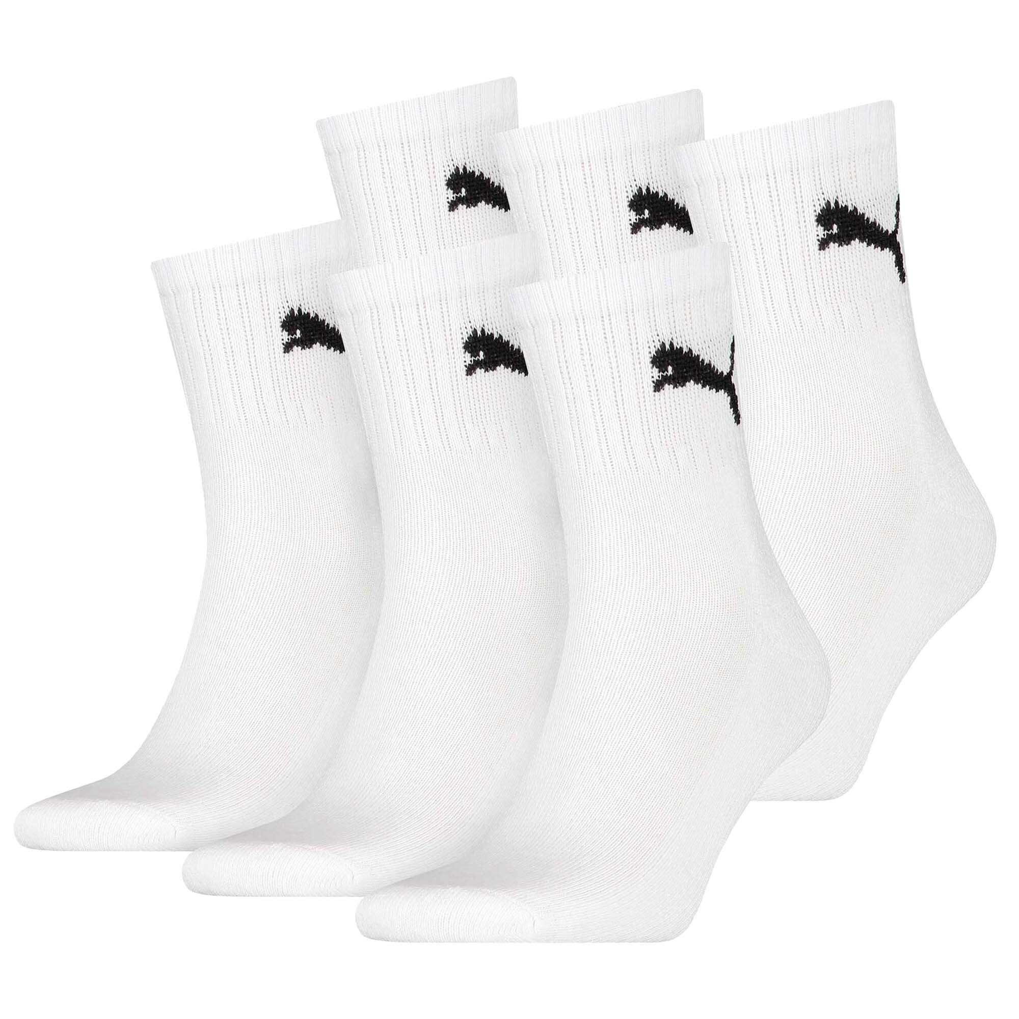 PUMA Kurzsocken Unisex Sportsocken, 6 Paar - Short Crew Socks