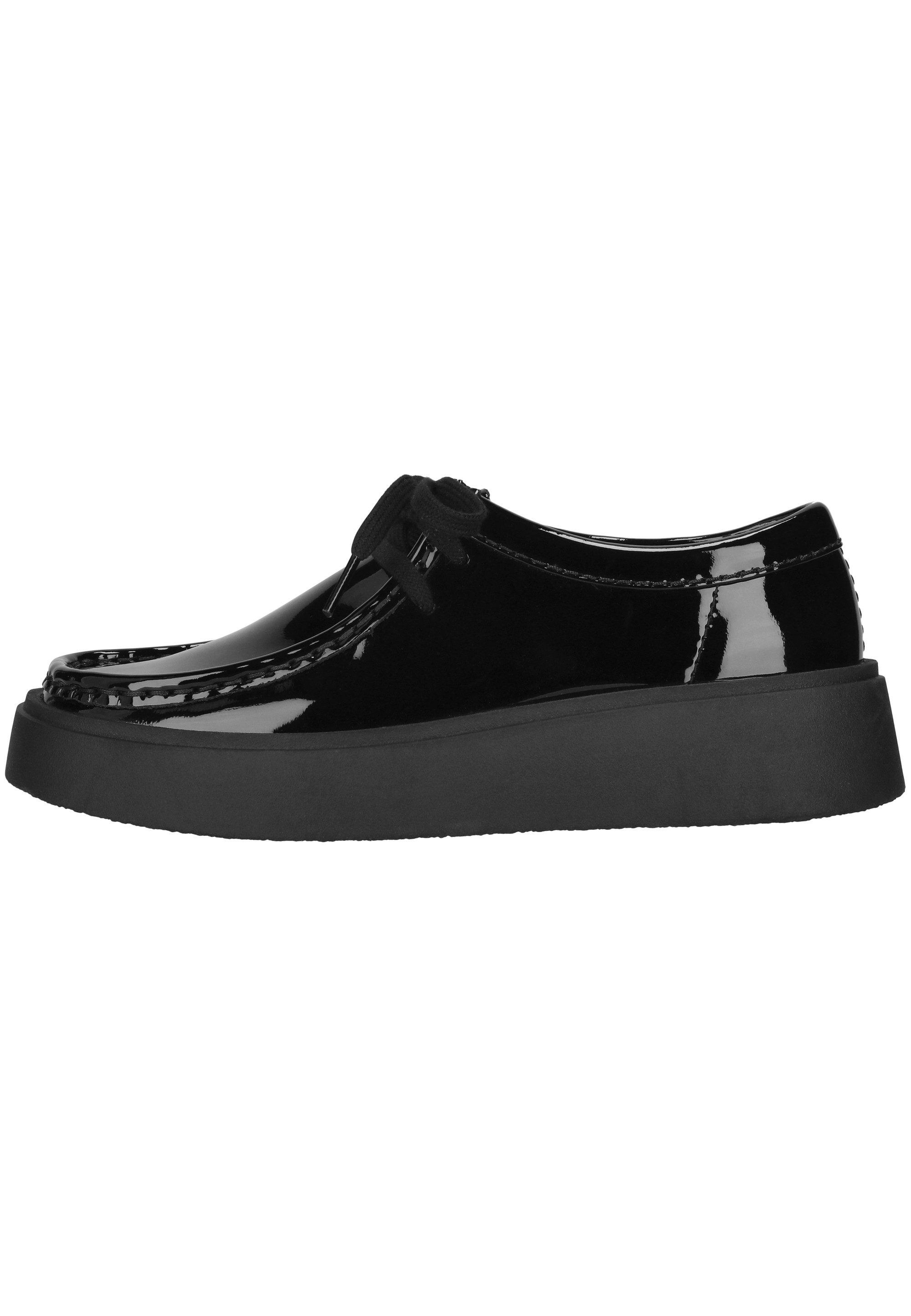 Clarks Torview Schnürschuh in toller Lack-Optik günstig online kaufen